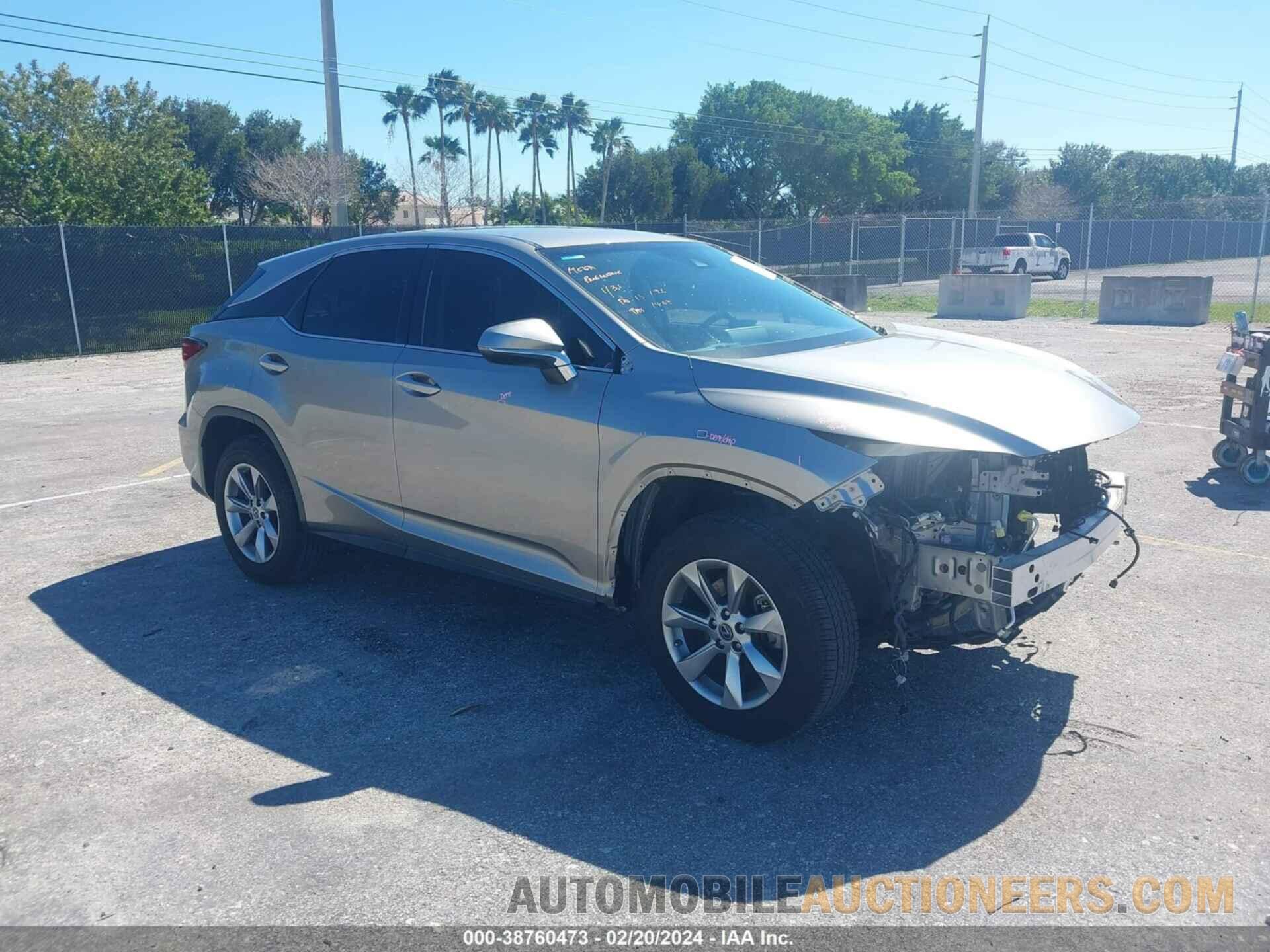 2T2ZZMCA0KC151028 LEXUS RX 350 2019