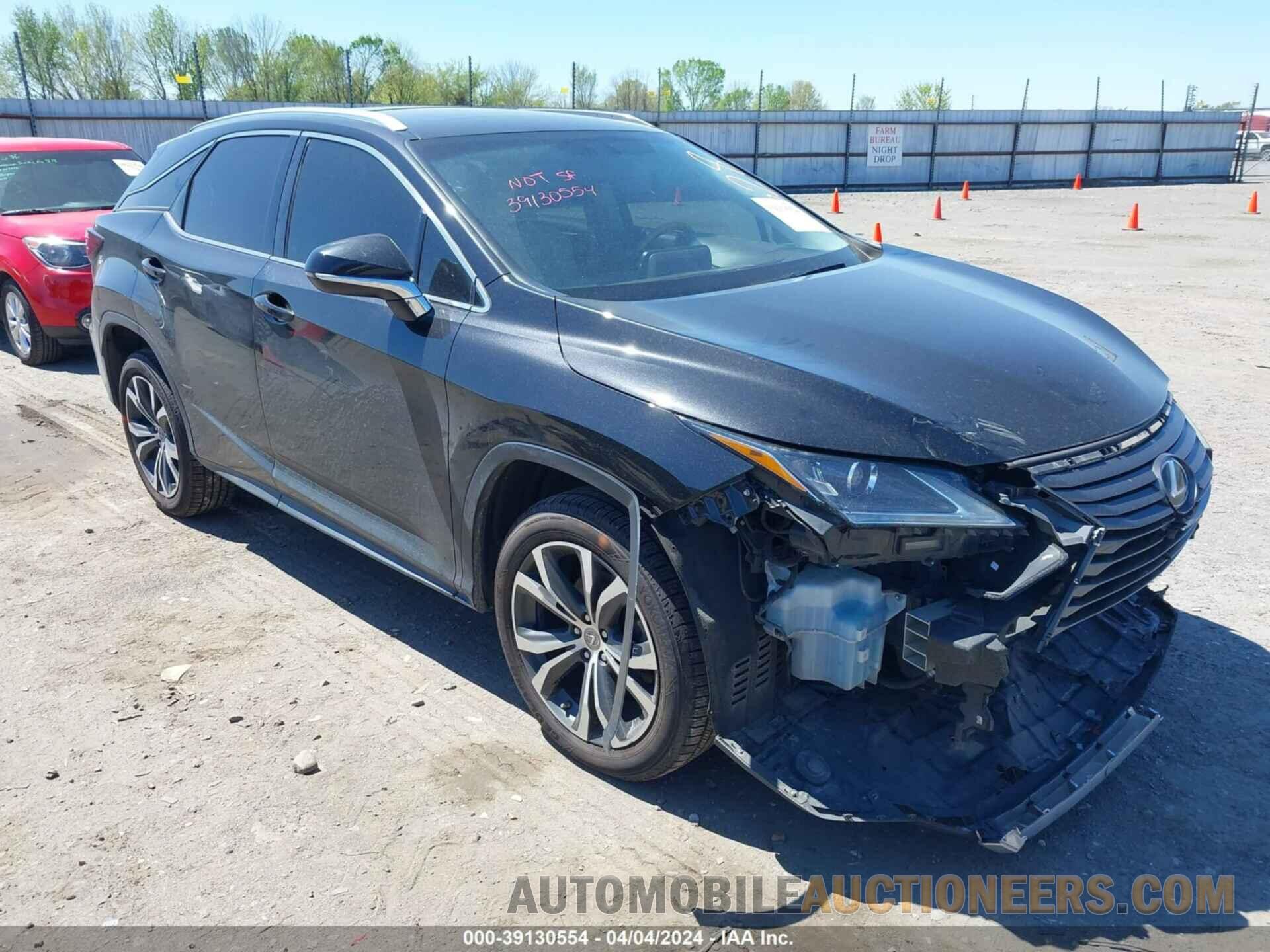 2T2ZZMCA1GC002151 LEXUS RX 350 2016