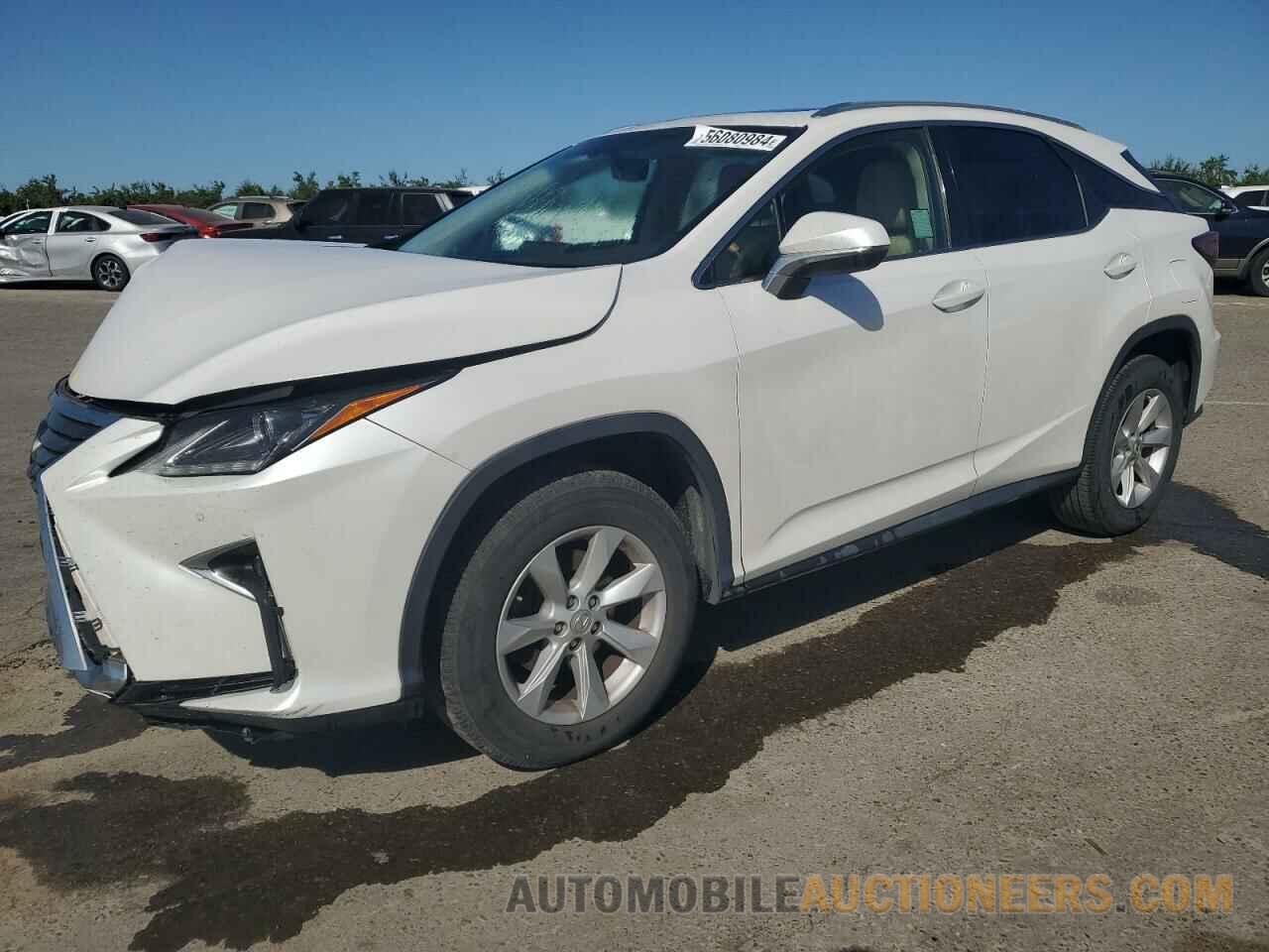 2T2ZZMCA1GC008547 LEXUS RX350 2016