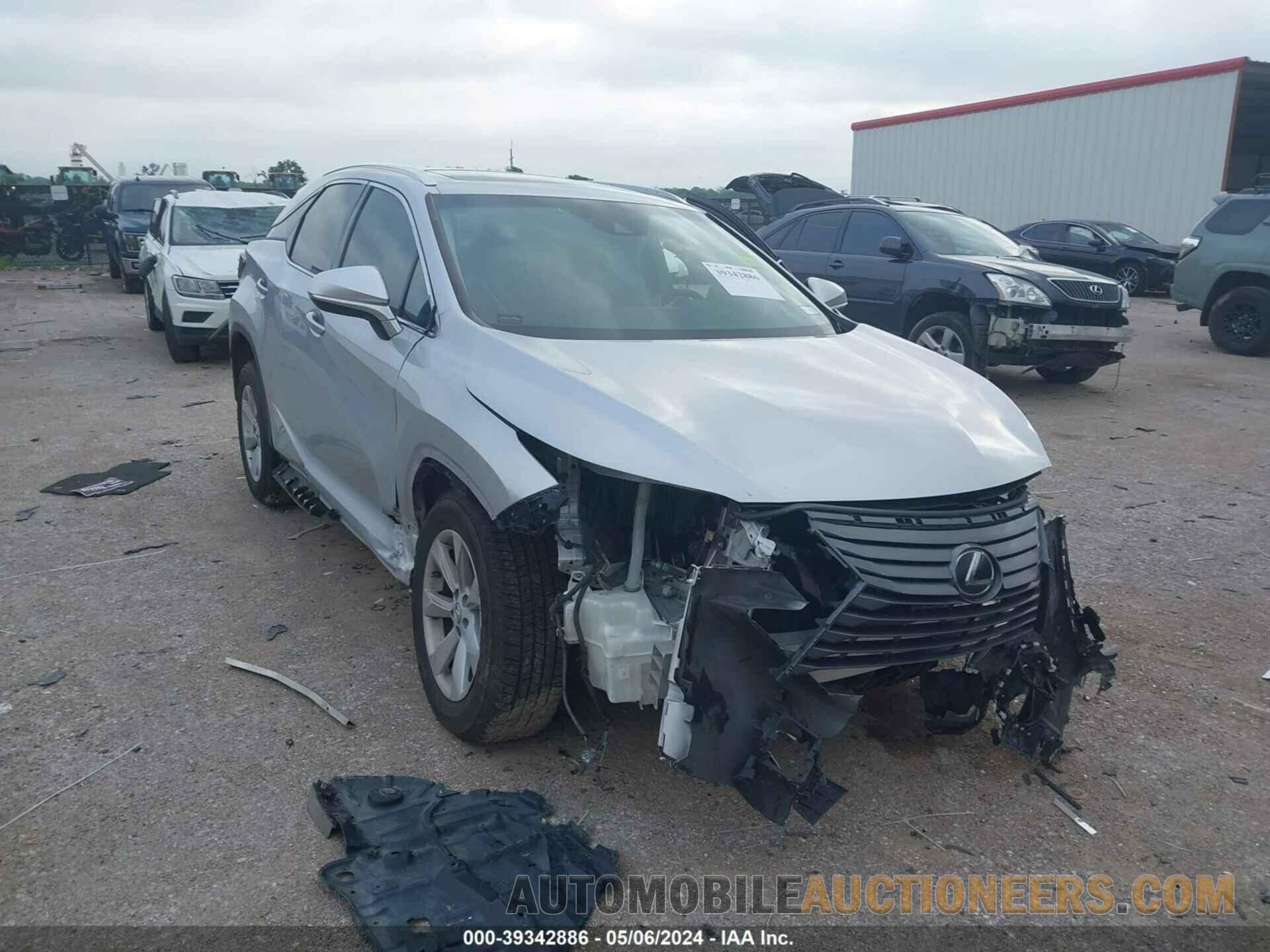 2T2ZZMCA1HC034499 LEXUS RX 2017