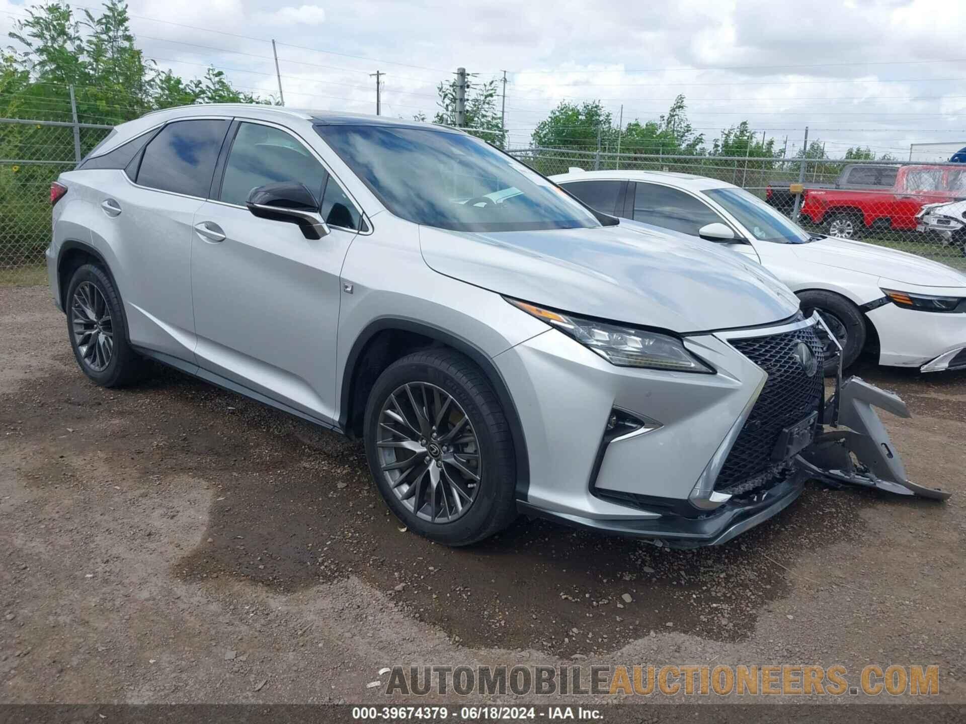 2T2ZZMCA1HC055482 LEXUS RX 350 2017