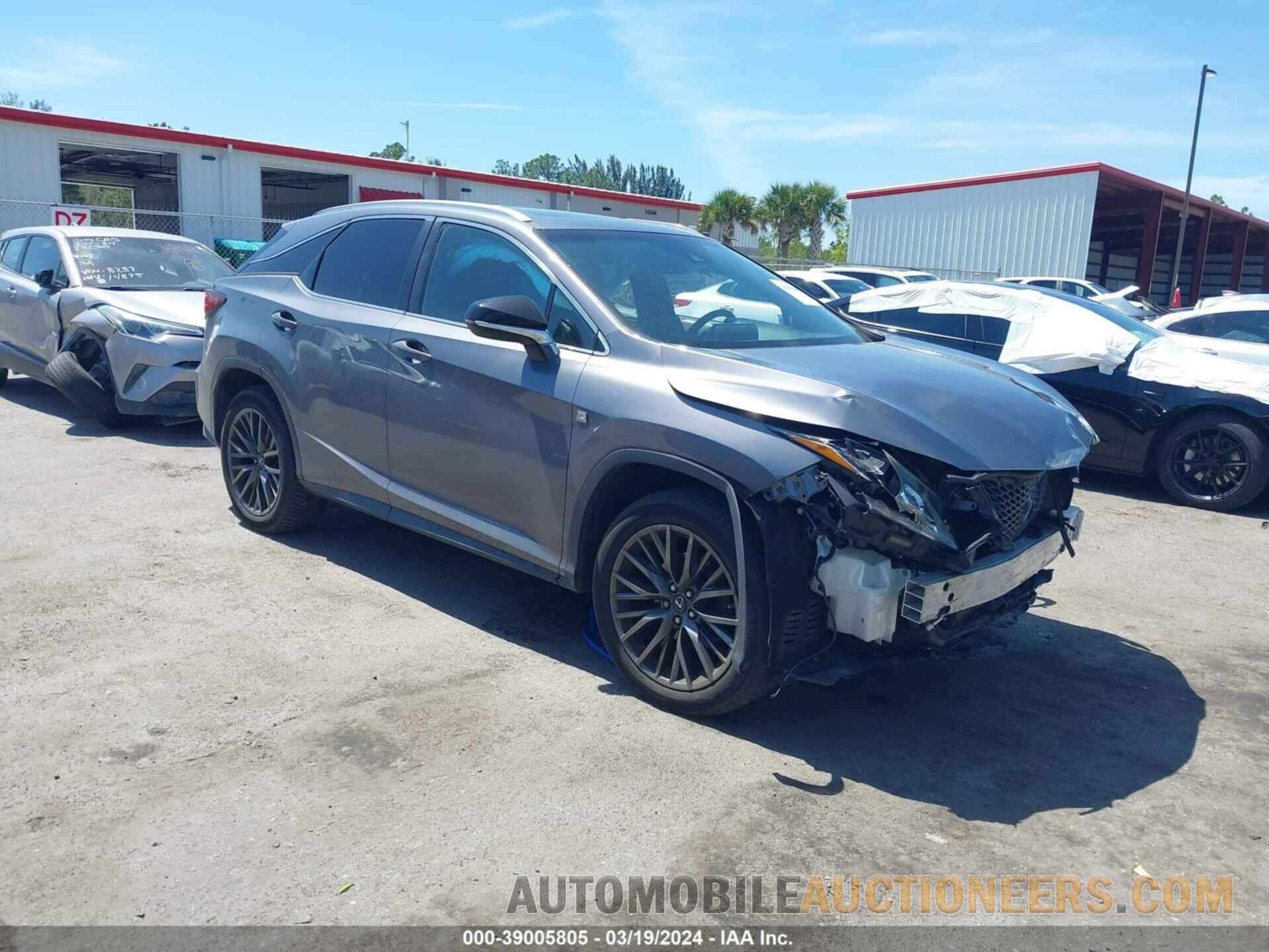 2T2ZZMCA1HC060861 LEXUS RX 350 2017