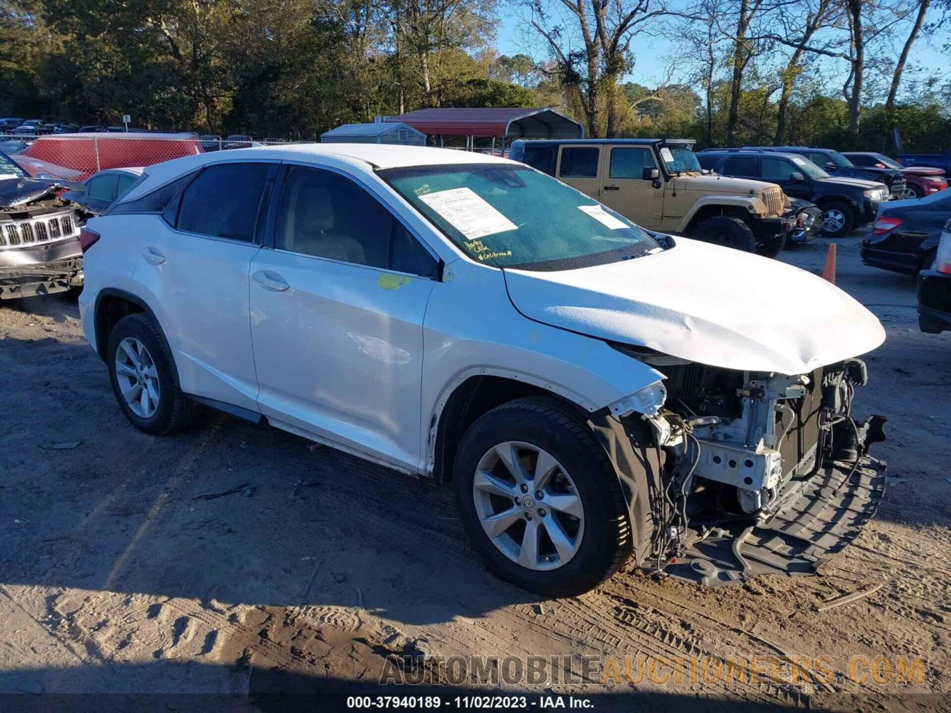 2T2ZZMCA1HC066613 LEXUS RX 2017