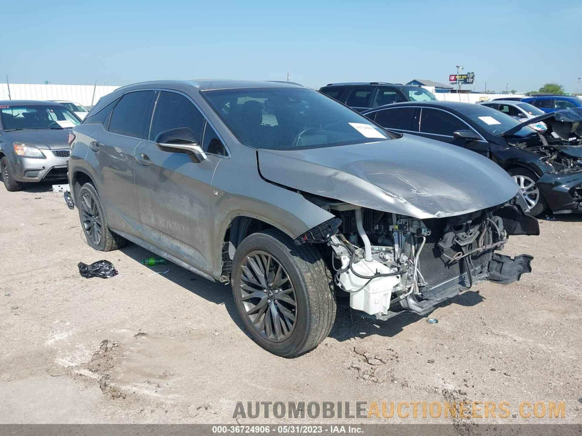 2T2ZZMCA1HC068894 LEXUS RX 2017