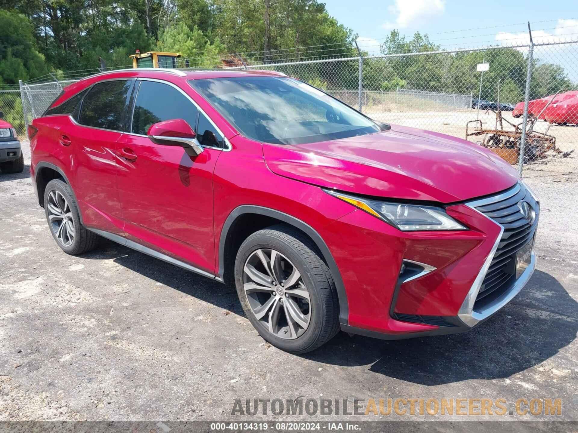 2T2ZZMCA1HC070872 LEXUS RX 2017