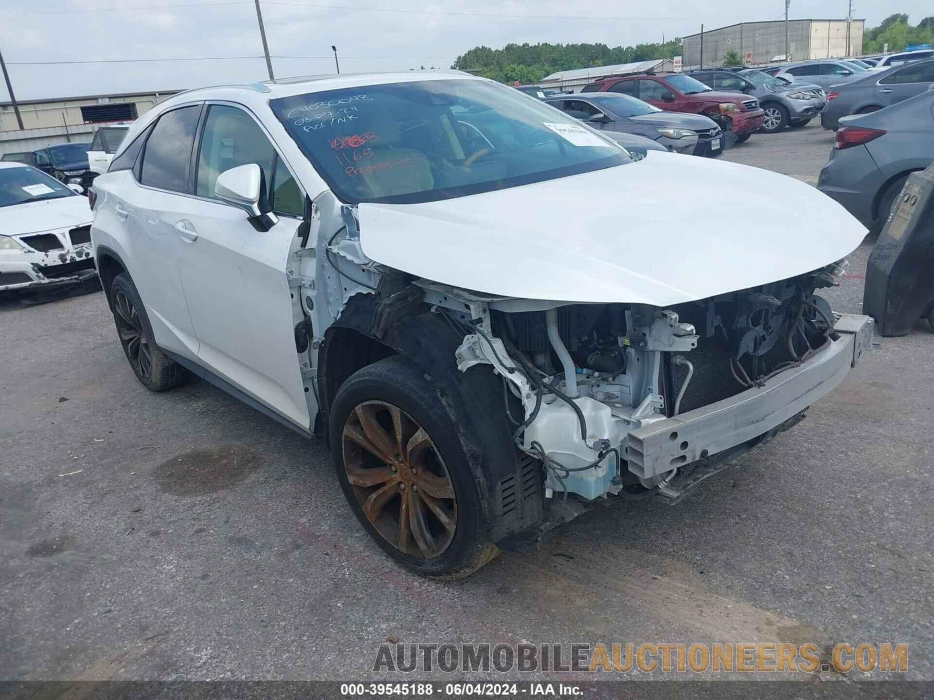 2T2ZZMCA1HC076672 LEXUS RX 350 2017