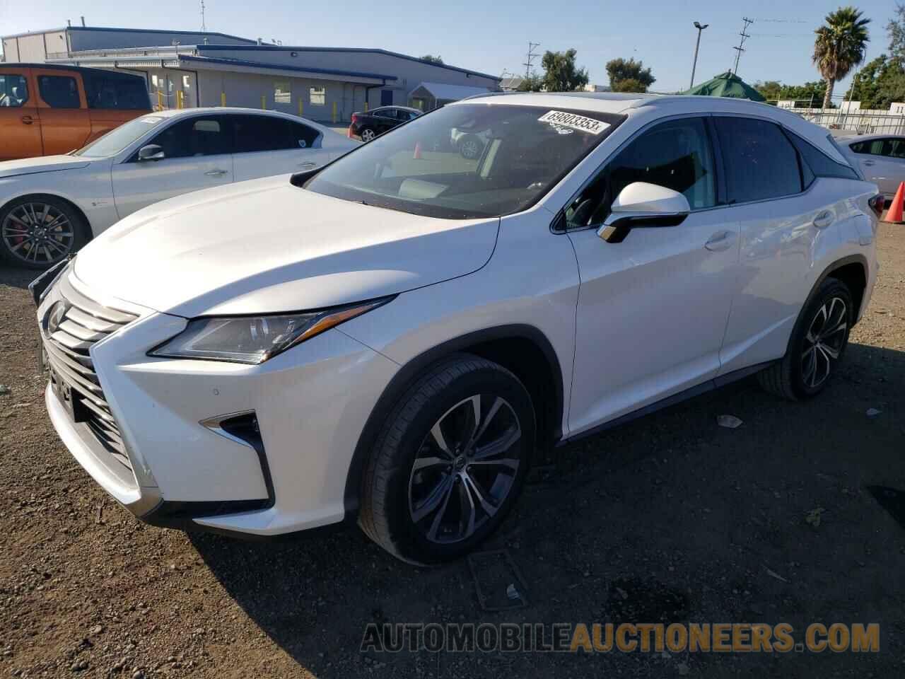 2T2ZZMCA1HC078633 LEXUS RX350 2017