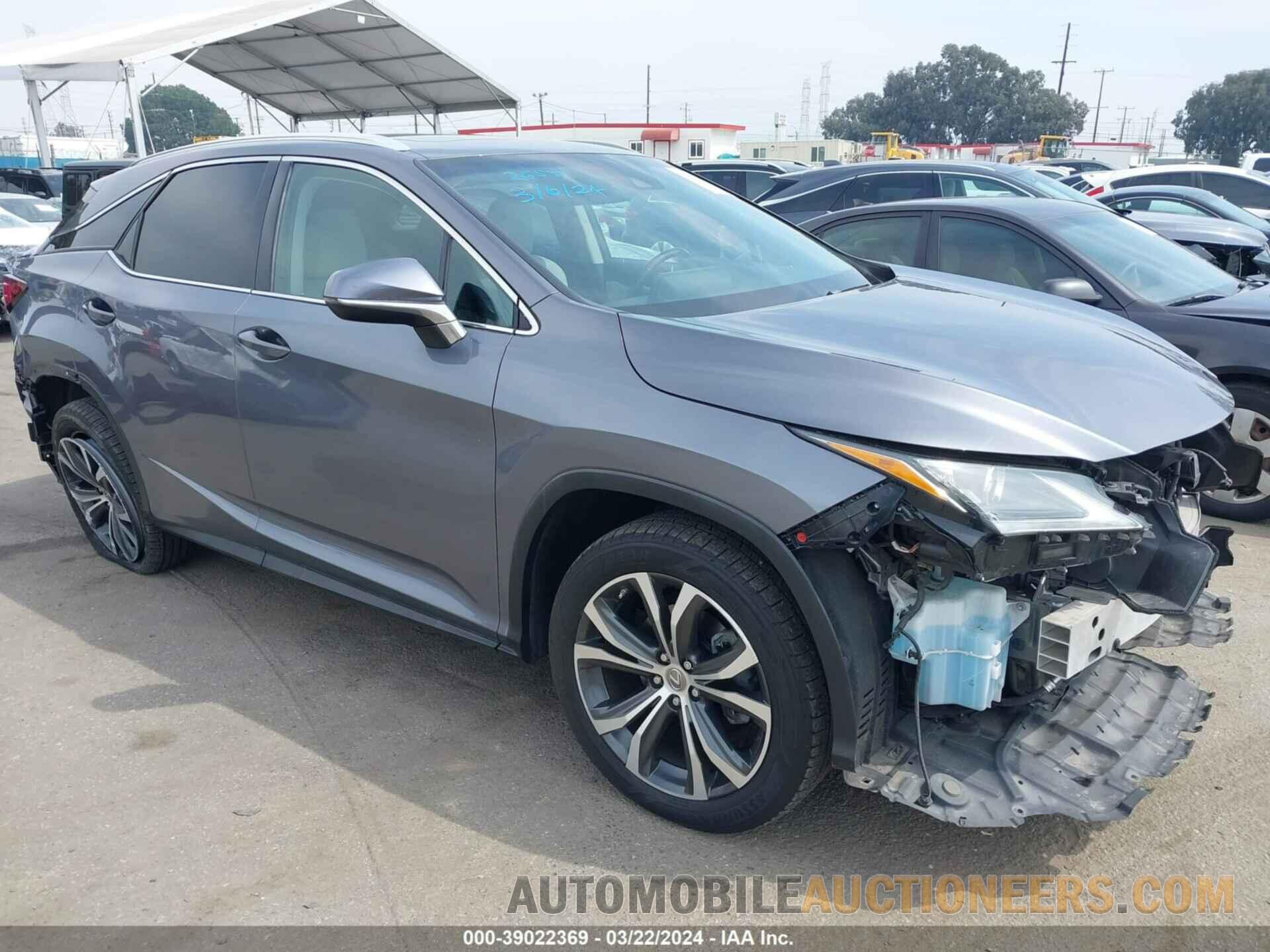 2T2ZZMCA1HC084187 LEXUS RX 2017