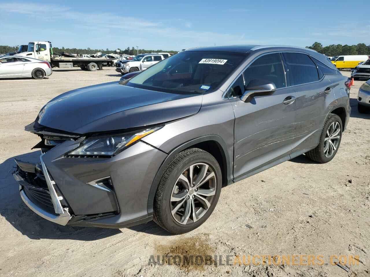 2T2ZZMCA1HC085677 LEXUS RX350 2017