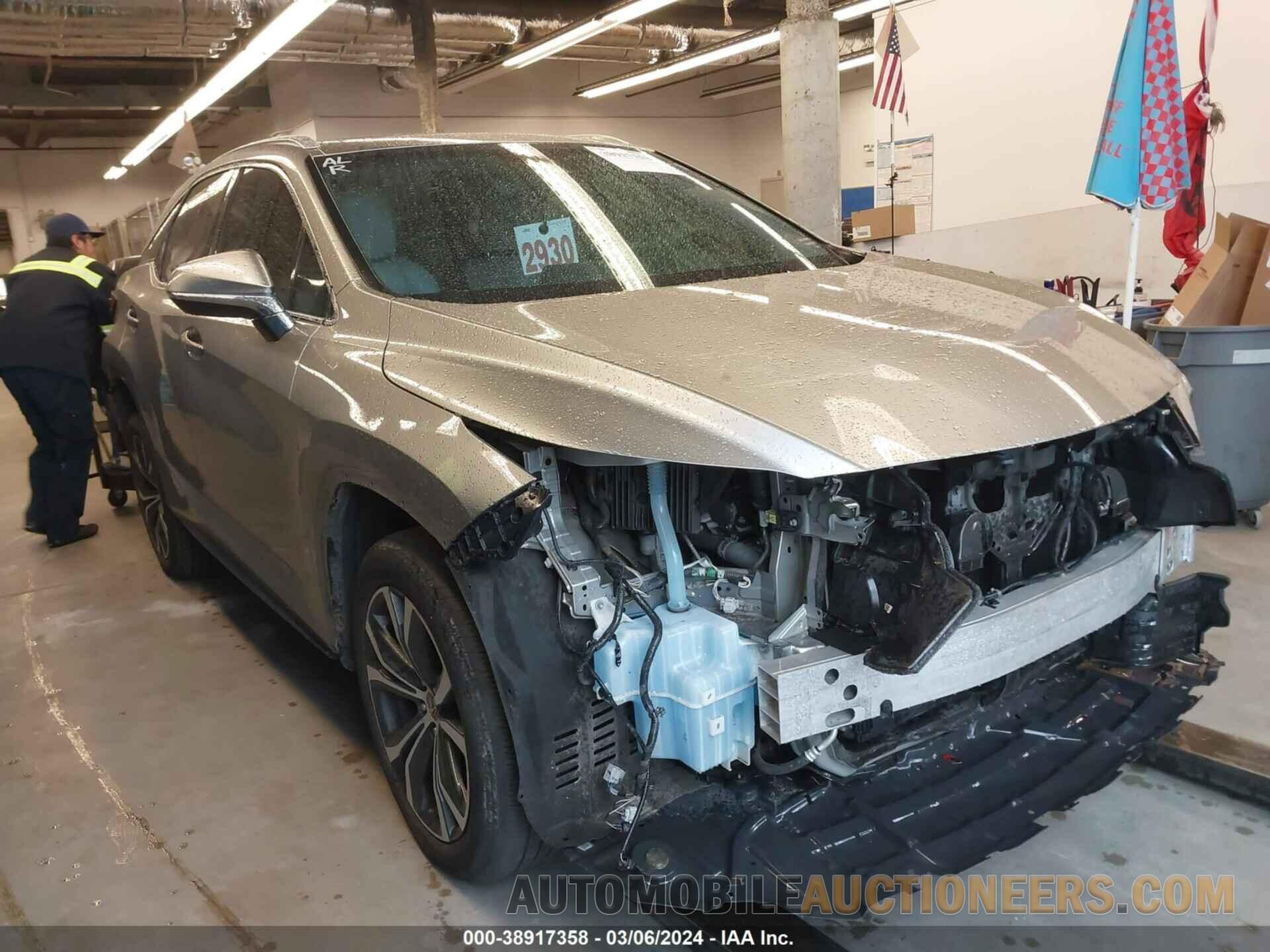 2T2ZZMCA1HC092421 LEXUS RX 350 2017