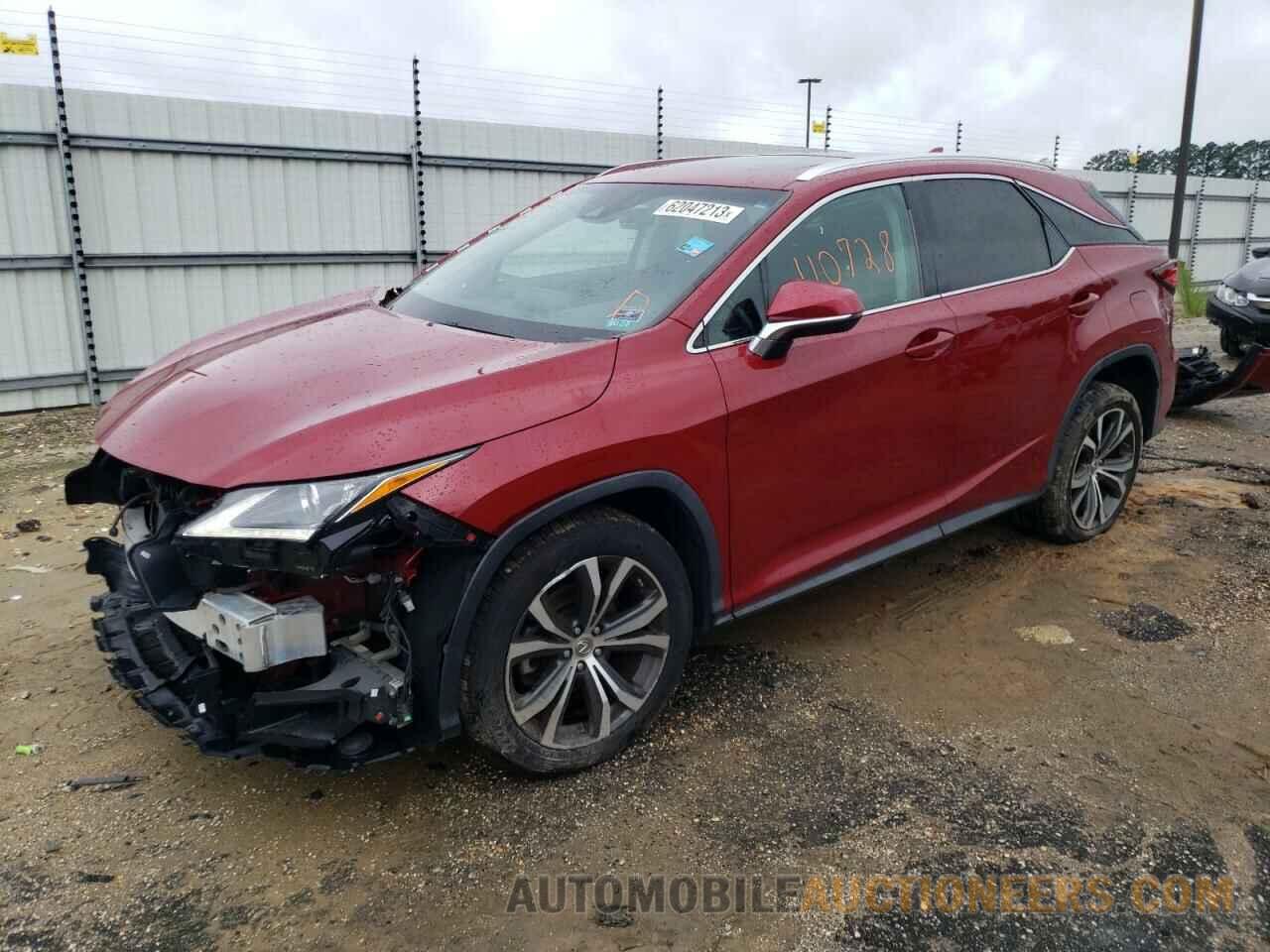 2T2ZZMCA2GC002885 LEXUS RX350 2016