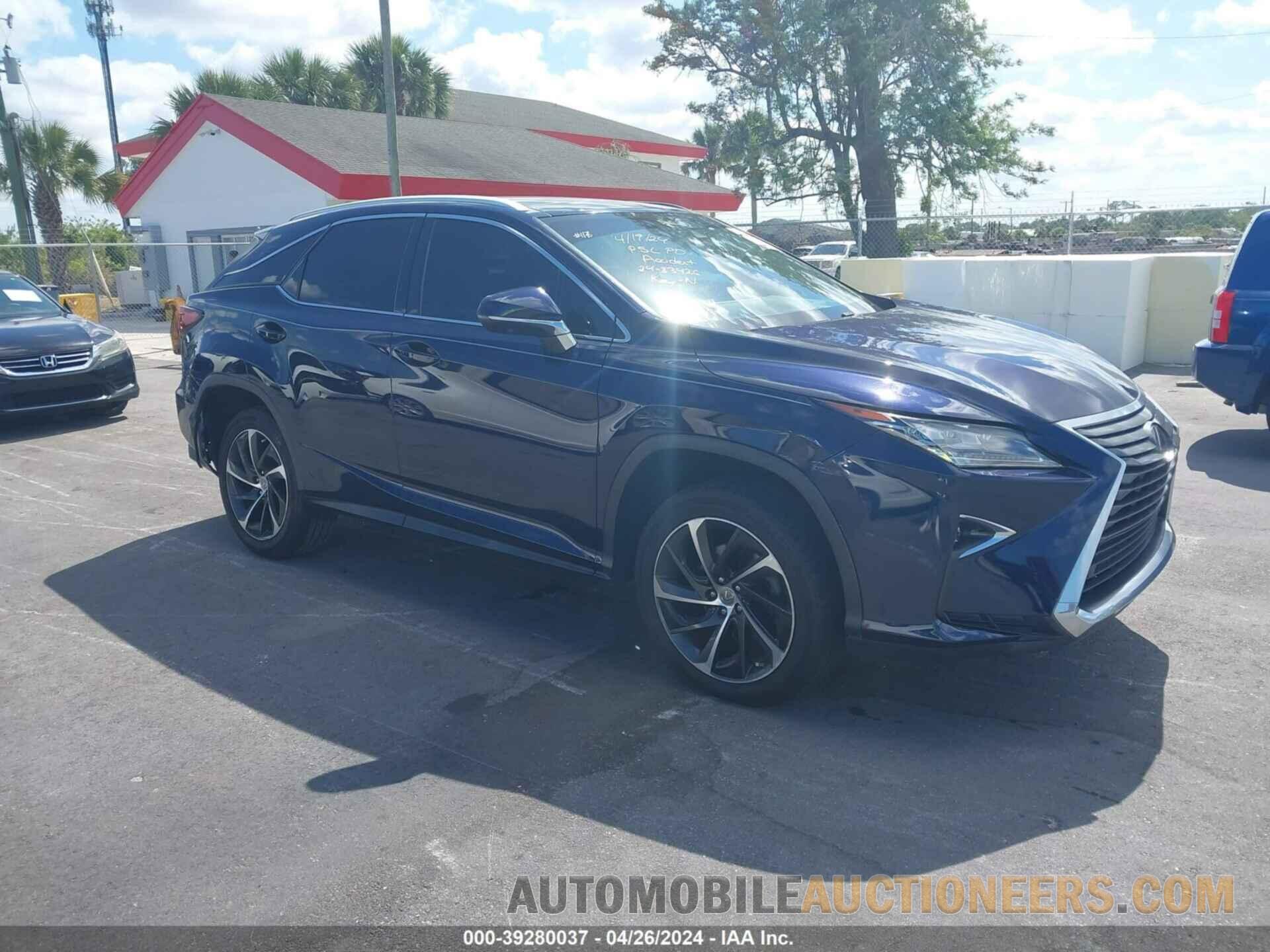 2T2ZZMCA2GC003048 LEXUS RX 2016