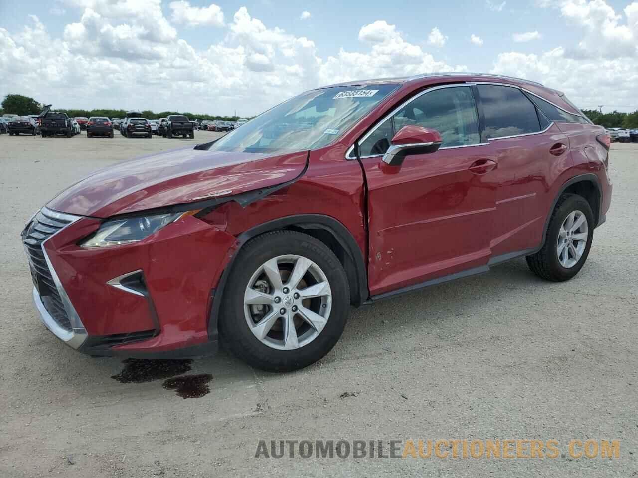 2T2ZZMCA2GC004376 LEXUS RX350 2016