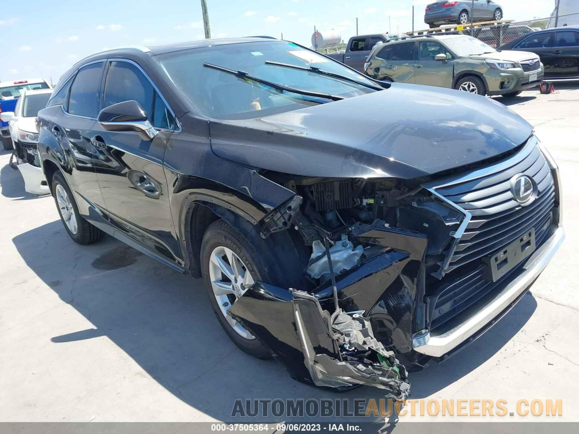 2T2ZZMCA2GC006290 LEXUS RX 2016