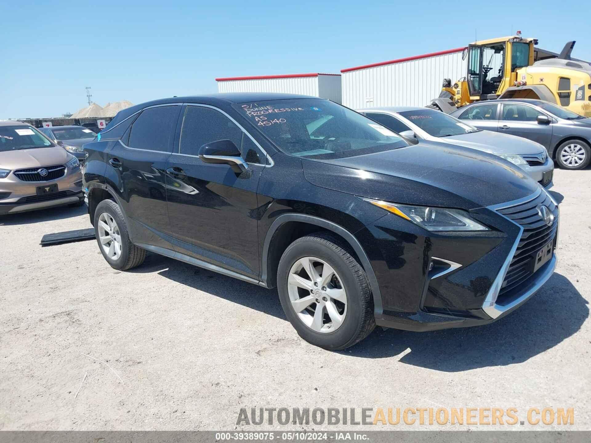 2T2ZZMCA2GC014518 LEXUS RX 350 2016