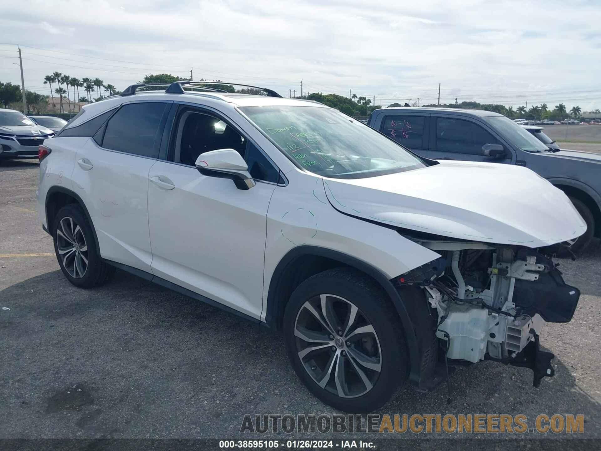 2T2ZZMCA2GC024918 LEXUS RX 350 2016