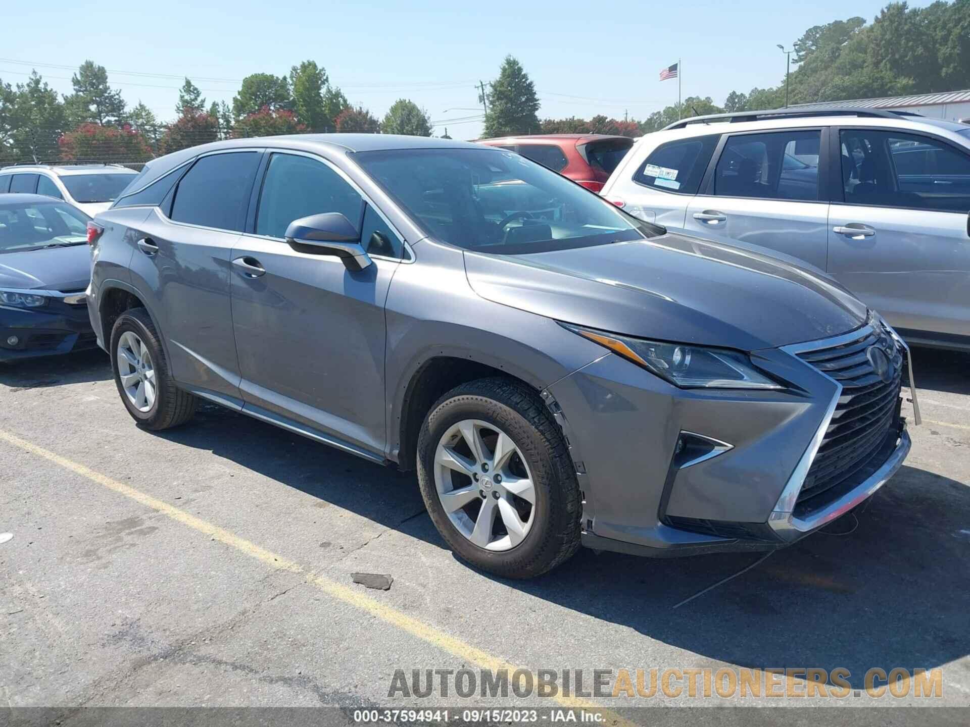 2T2ZZMCA2HC043700 LEXUS RX 2017