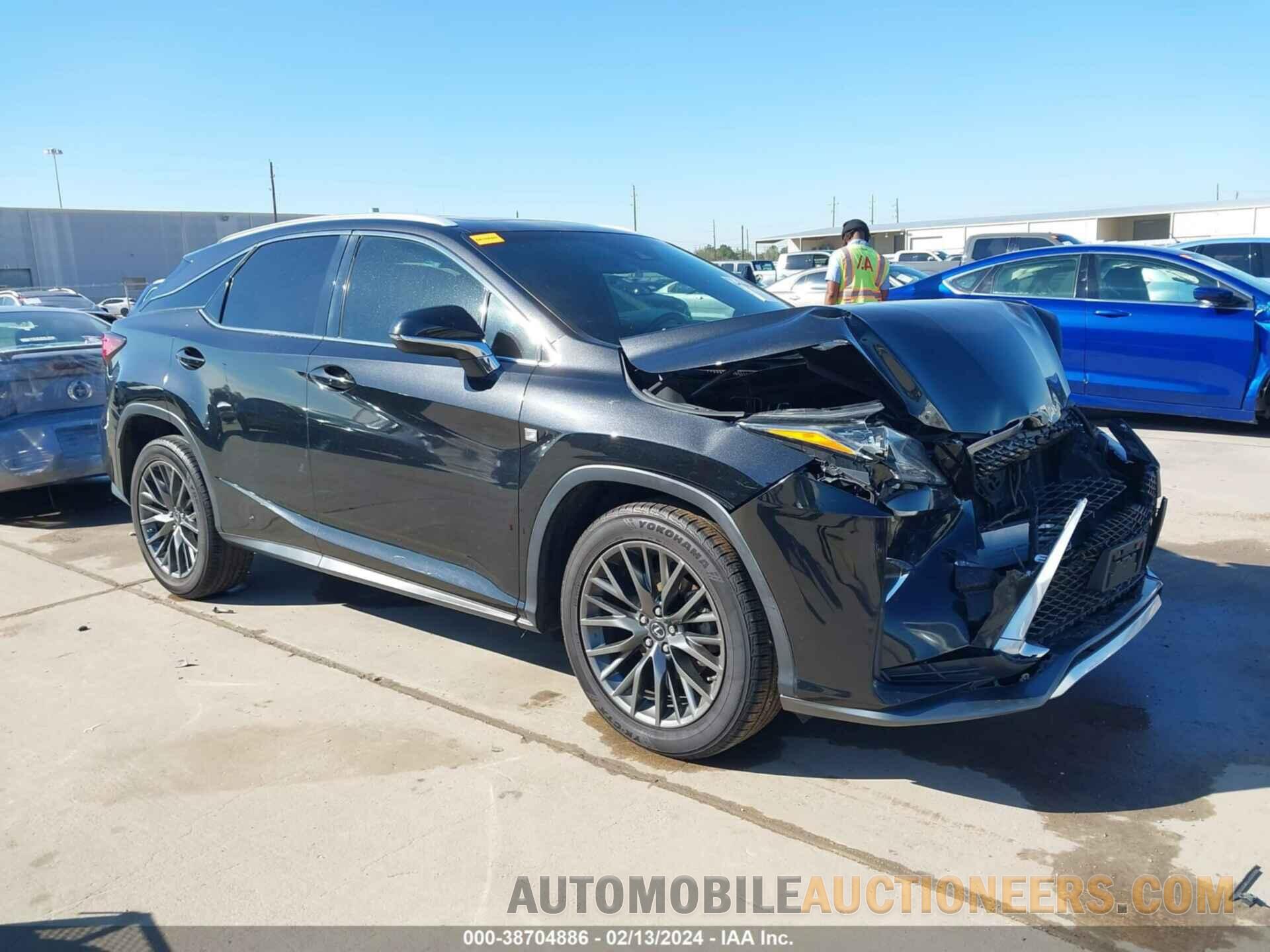 2T2ZZMCA2HC052820 LEXUS RX 350 2017