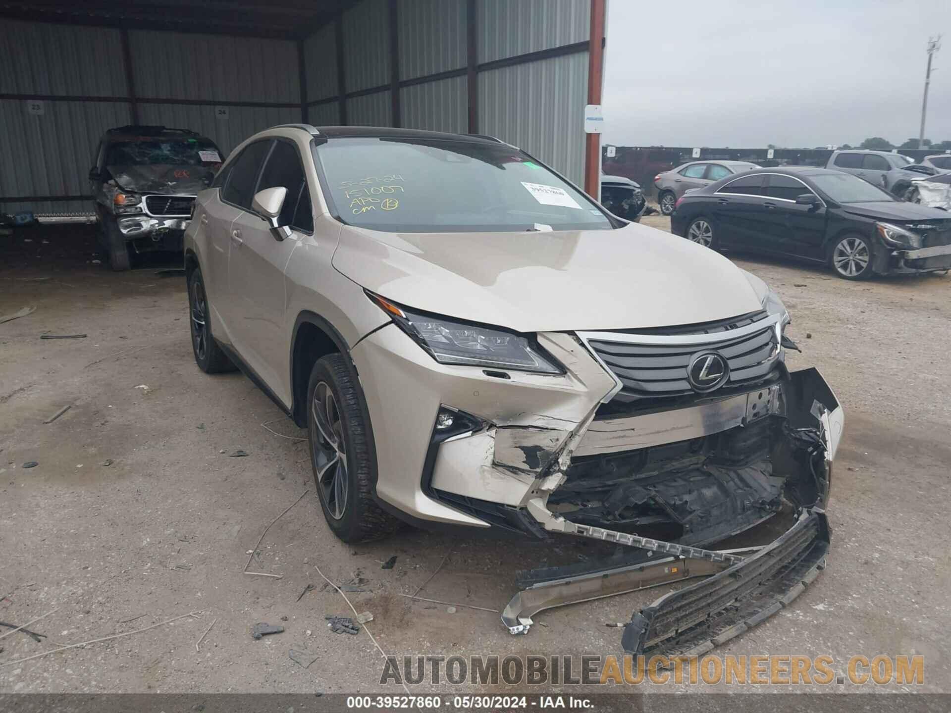 2T2ZZMCA2HC056799 LEXUS RX 350 2017