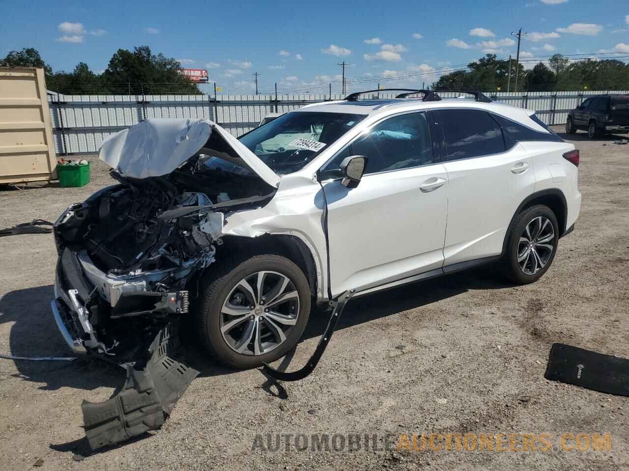 2T2ZZMCA2HC074123 LEXUS RX350 2017