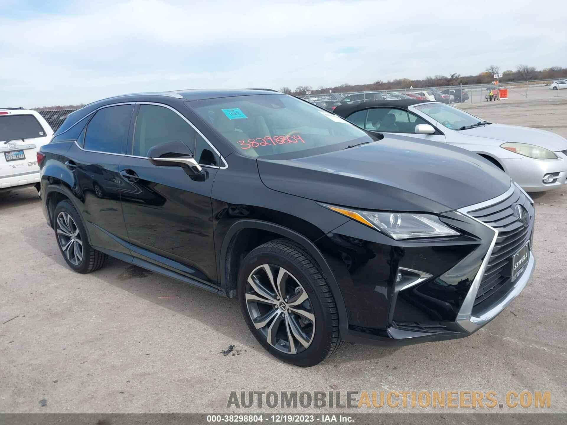 2T2ZZMCA2JC109491 LEXUS RX 2018