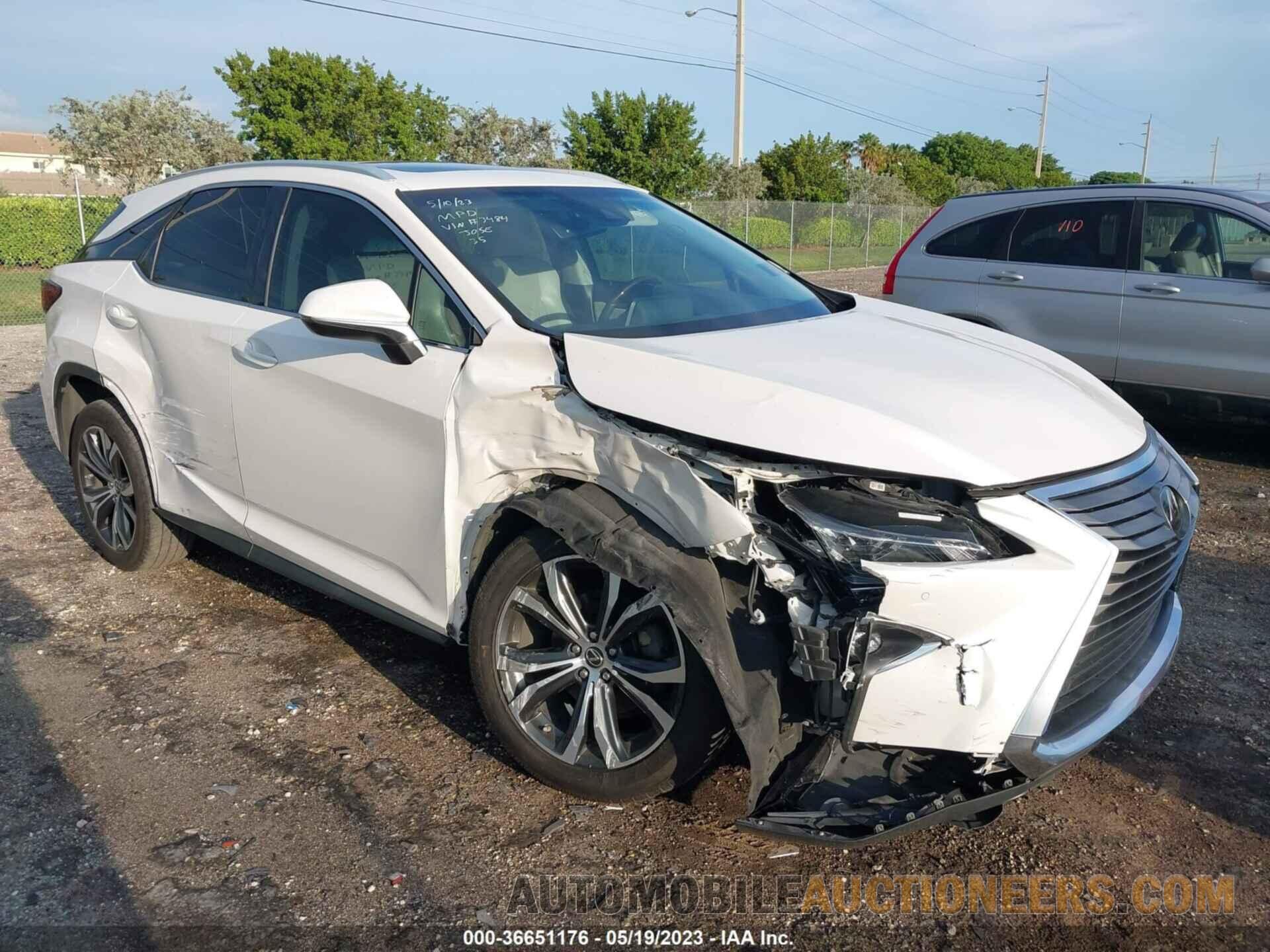 2T2ZZMCA2KC133484 LEXUS RX 2019