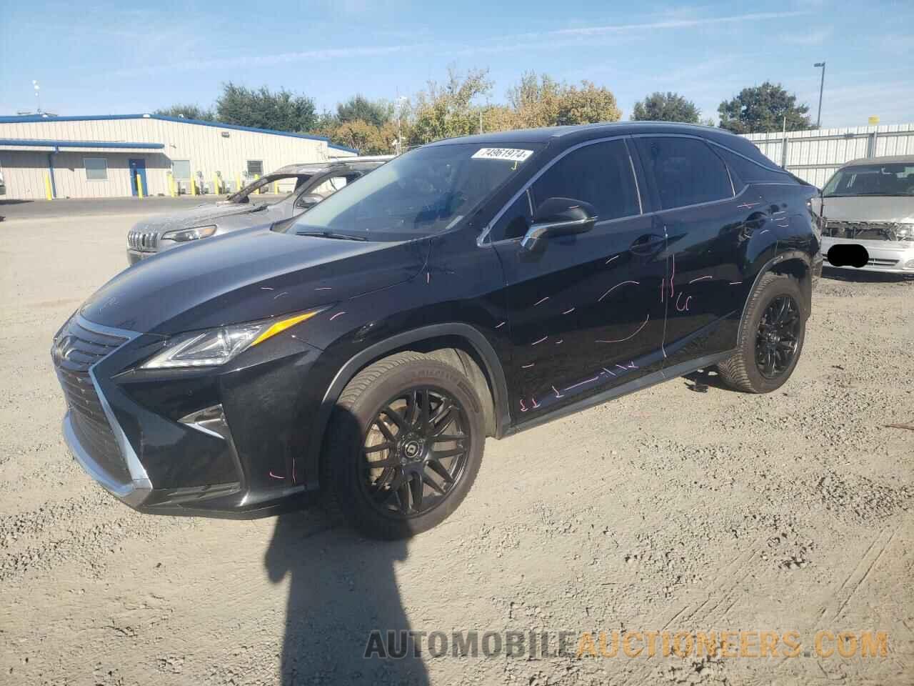 2T2ZZMCA3GC004662 LEXUS RX350 2016