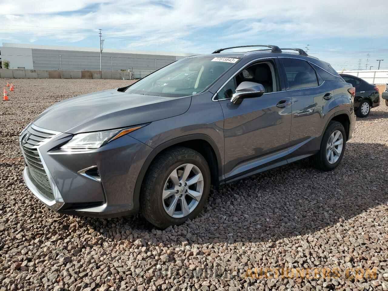 2T2ZZMCA3GC010087 LEXUS RX350 2016