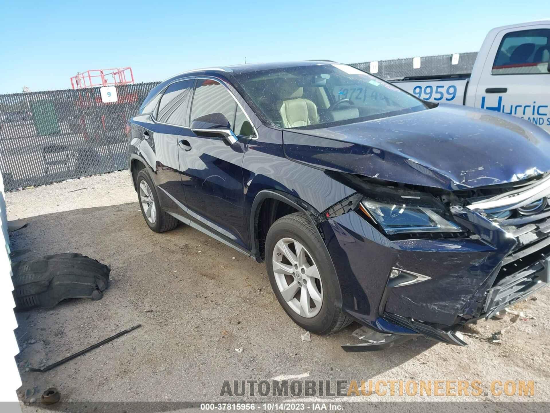 2T2ZZMCA3GC017685 LEXUS RX 2016