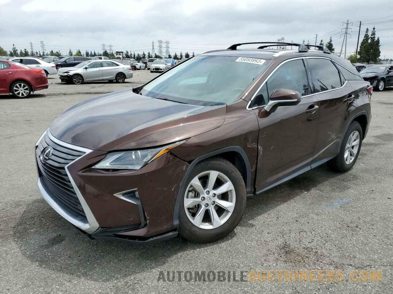 2T2ZZMCA3GC022207 LEXUS RX350 2016