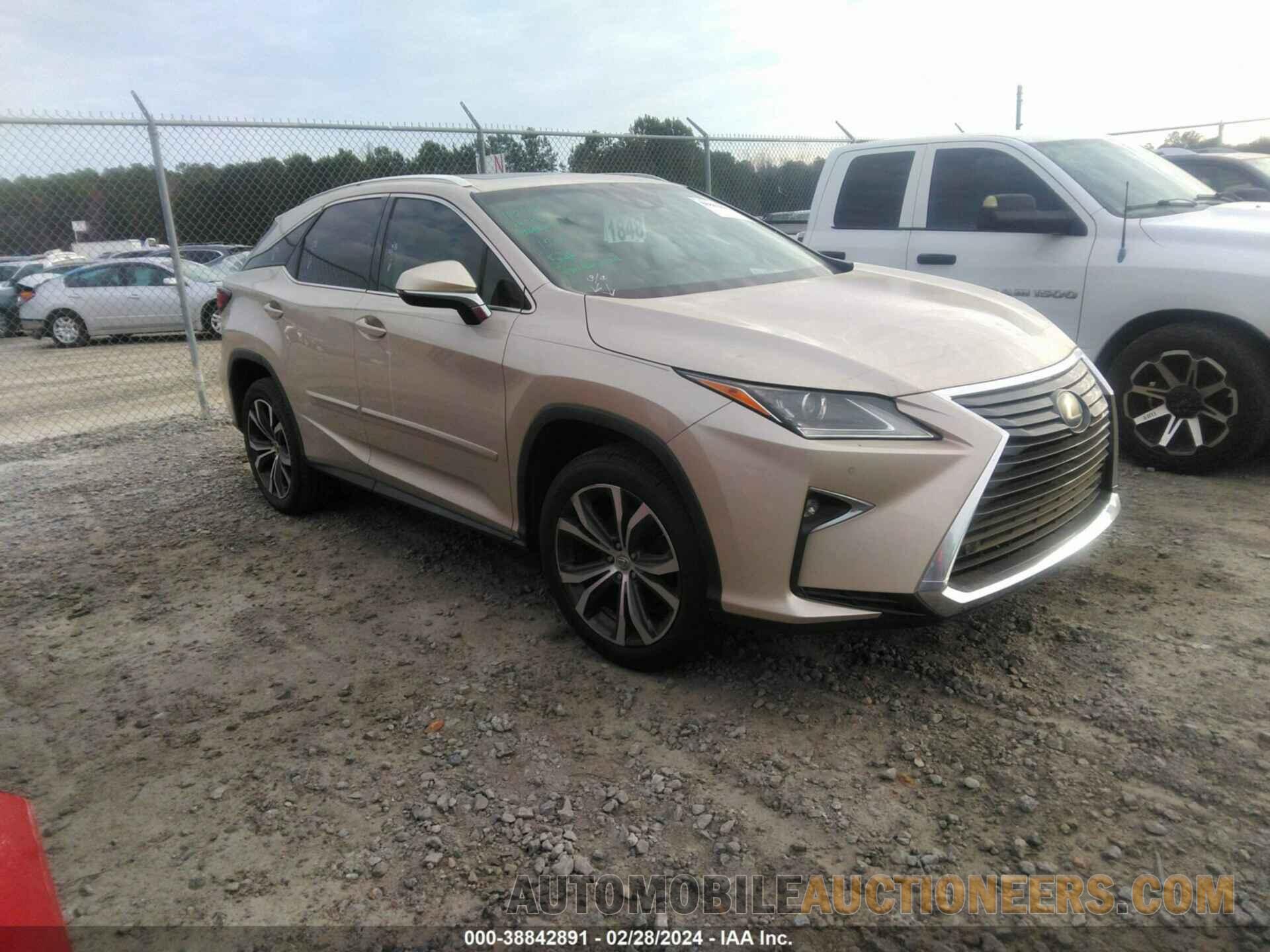 2T2ZZMCA3GC027374 LEXUS RX 350 2016