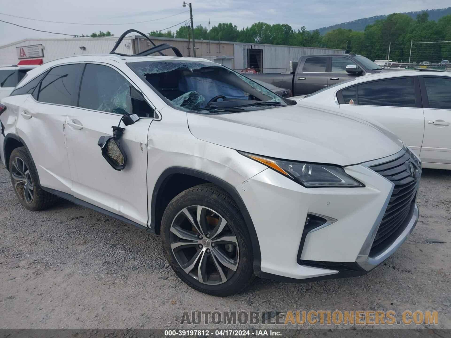 2T2ZZMCA3HC038392 LEXUS RX 2017