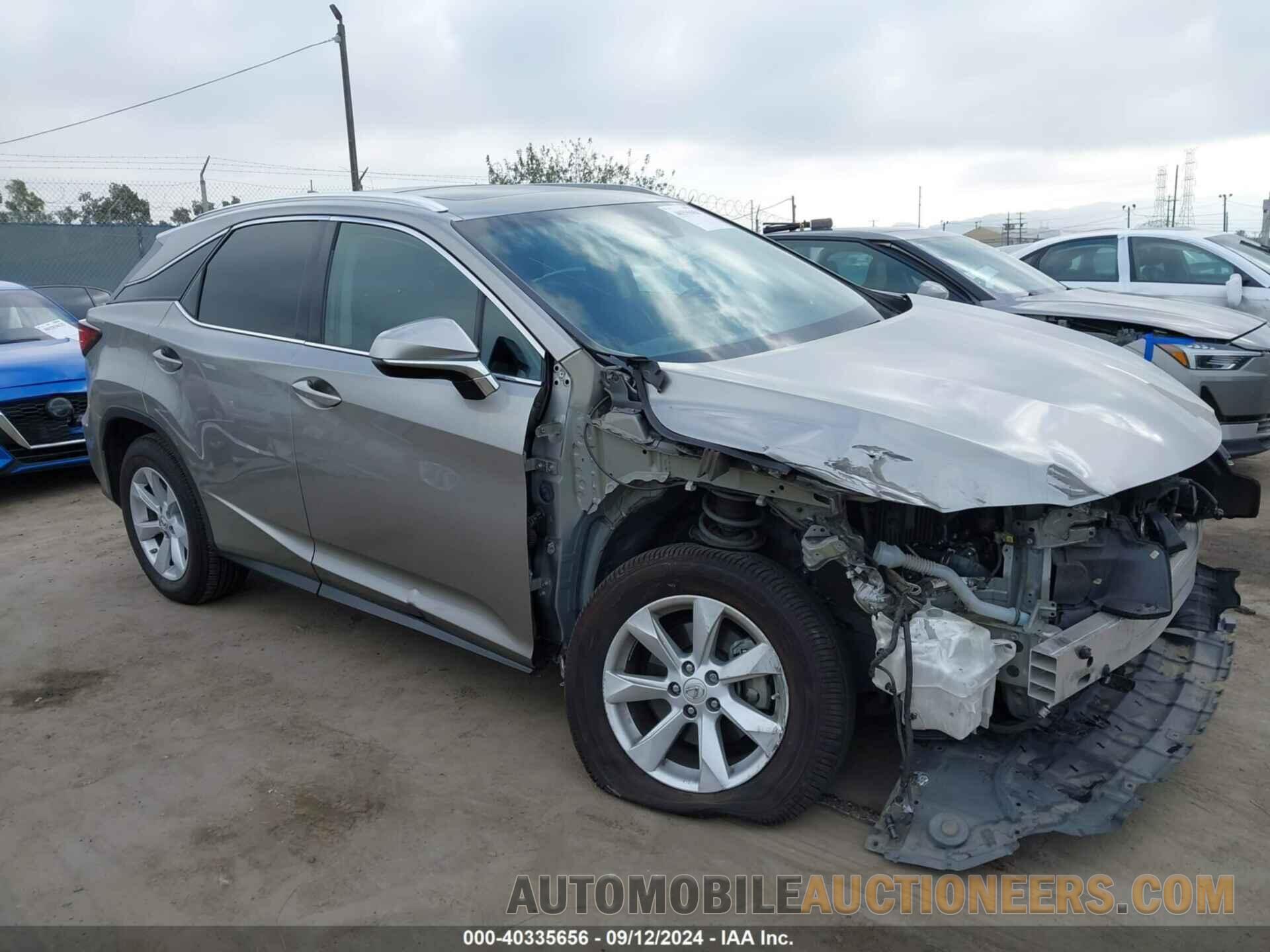 2T2ZZMCA3HC057928 LEXUS RX 350 2017