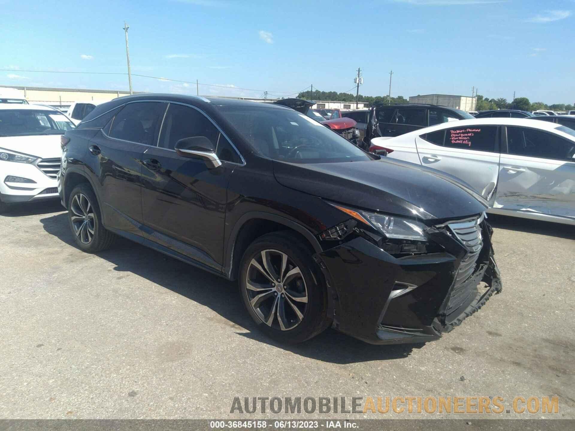 2T2ZZMCA3HC063292 LEXUS RX 2017