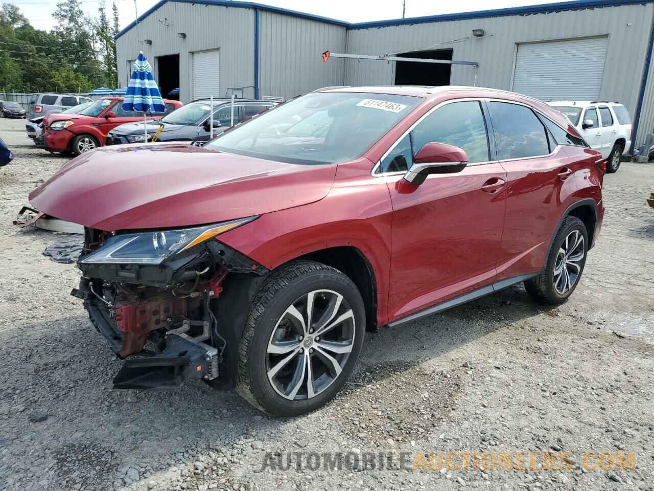 2T2ZZMCA3HC066712 LEXUS RX350 2017