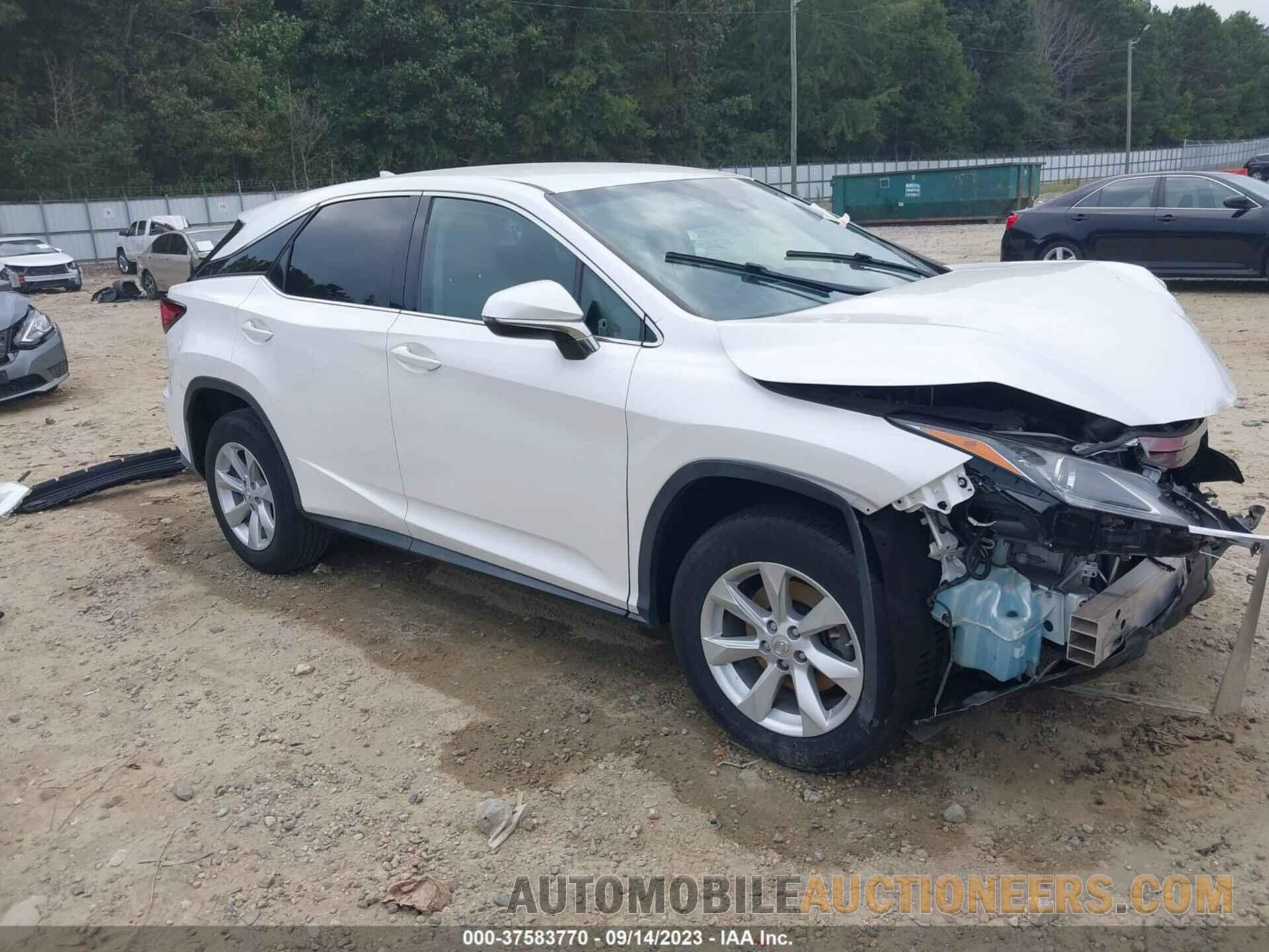 2T2ZZMCA3HC071490 LEXUS RX 2017