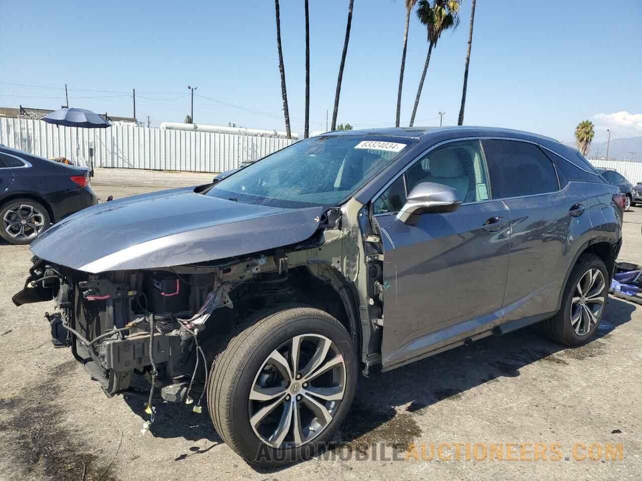 2T2ZZMCA3HC080609 LEXUS RX350 2017