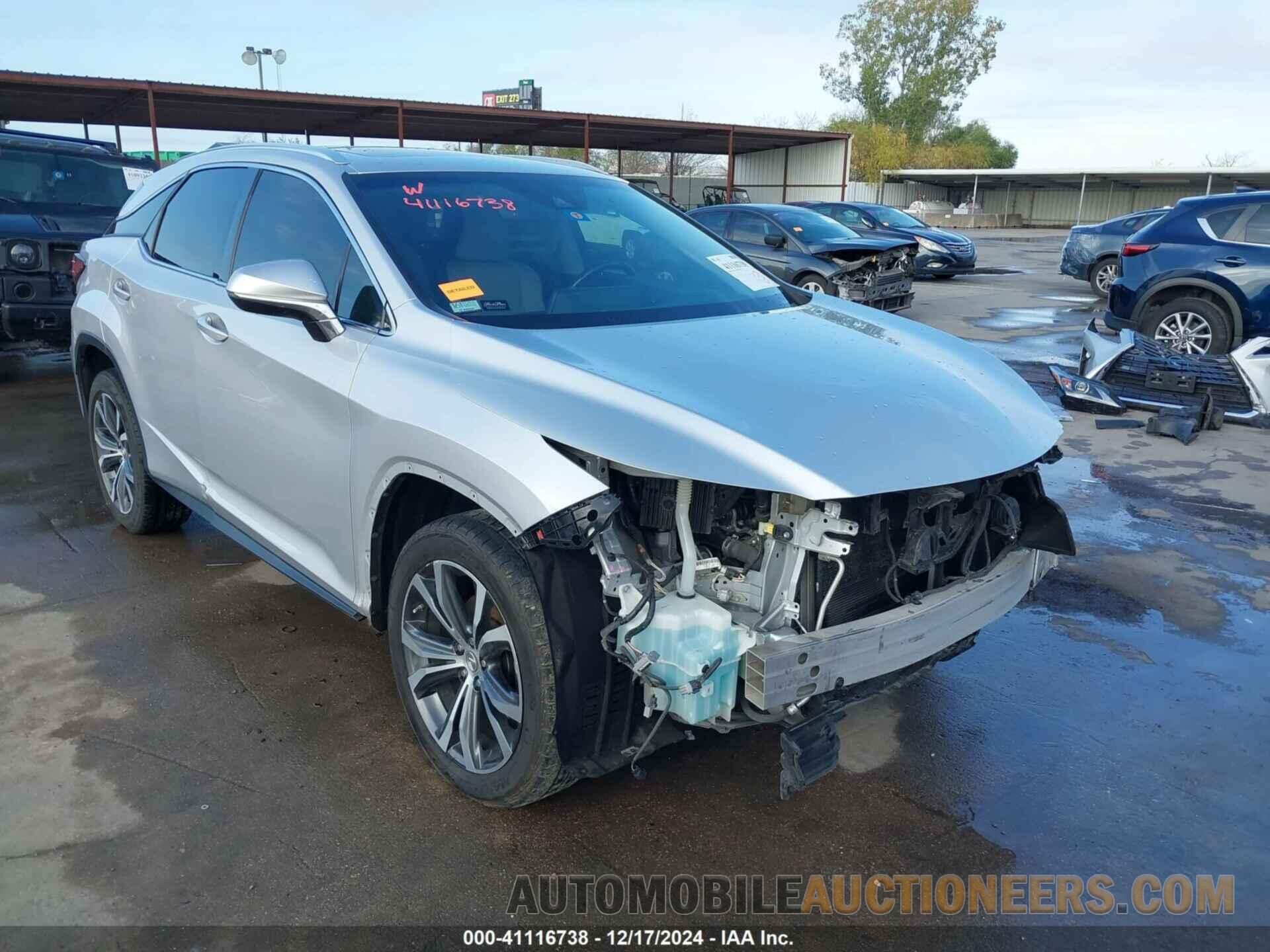 2T2ZZMCA3HC081243 LEXUS RX 350 2017