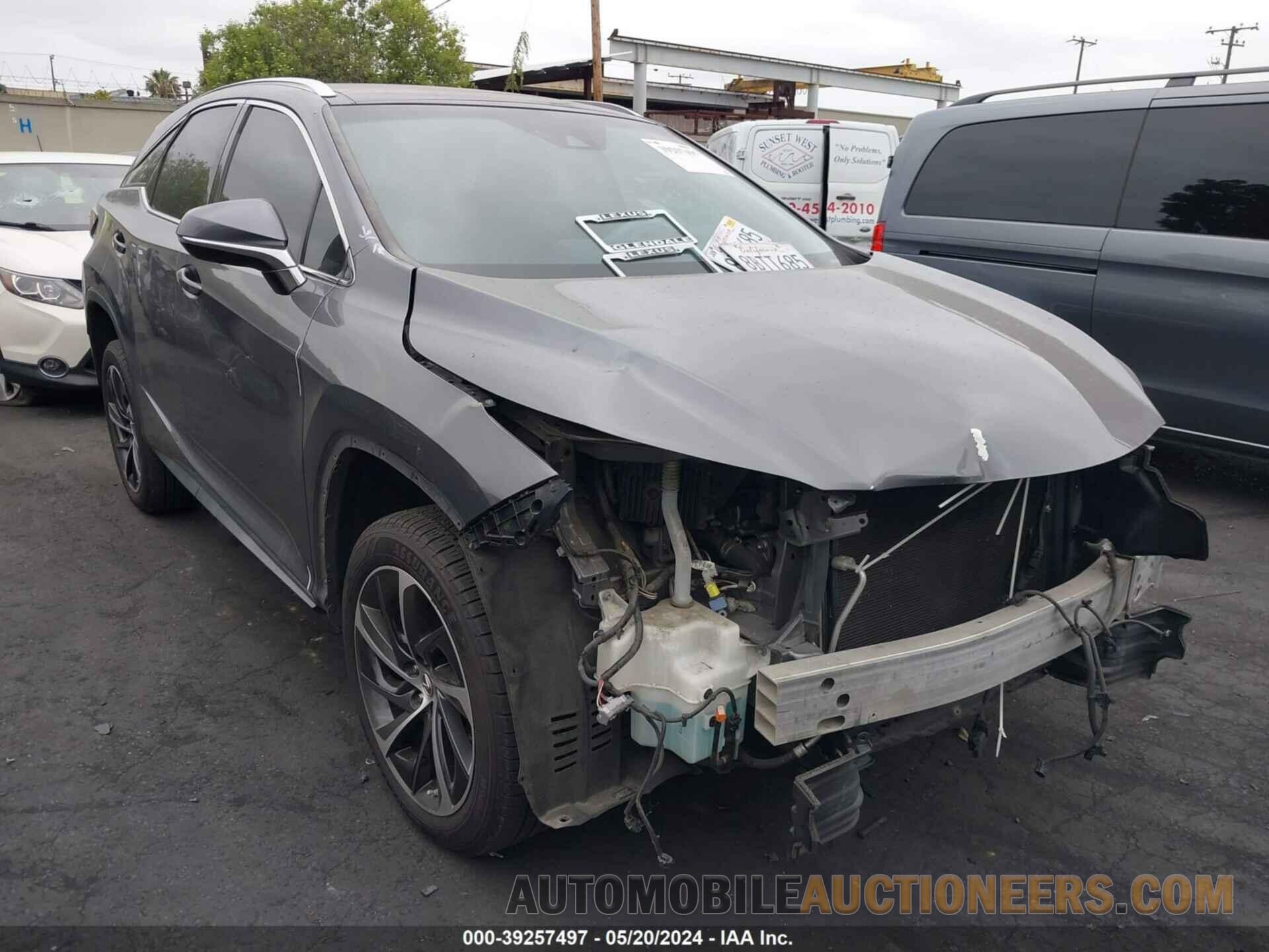 2T2ZZMCA3HC092372 LEXUS RX 350 2017