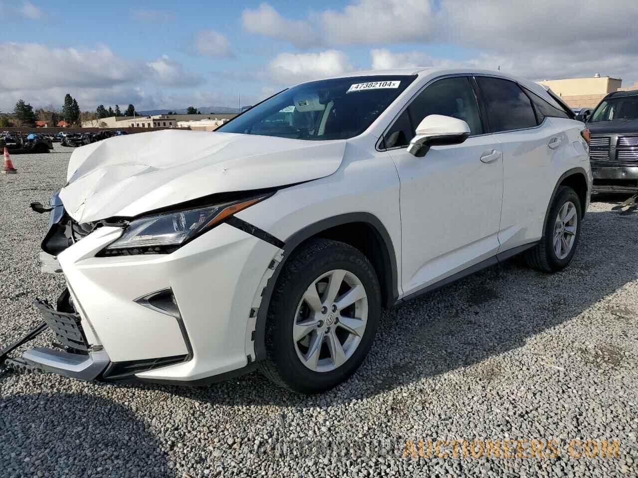 2T2ZZMCA4GC003889 LEXUS RX350 2016