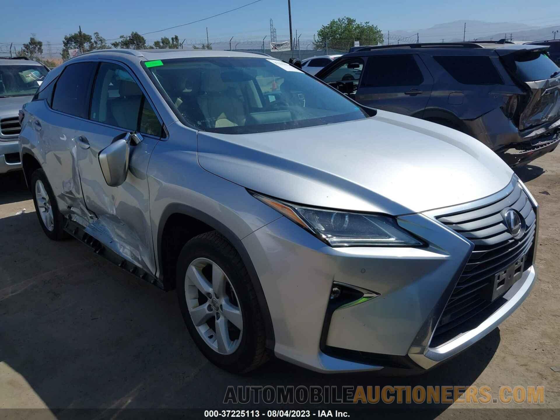 2T2ZZMCA4GC007683 LEXUS RX 350 2016