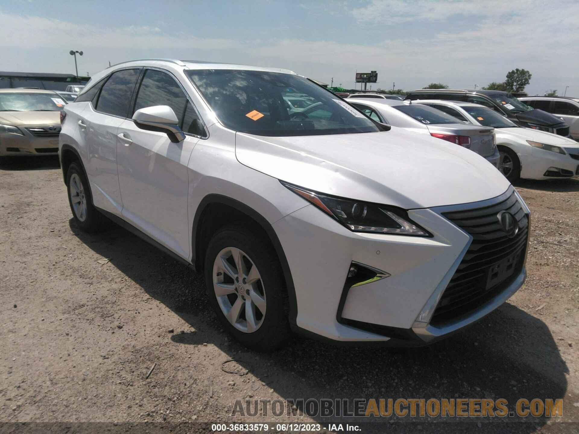 2T2ZZMCA4GC020157 LEXUS RX 350 2016