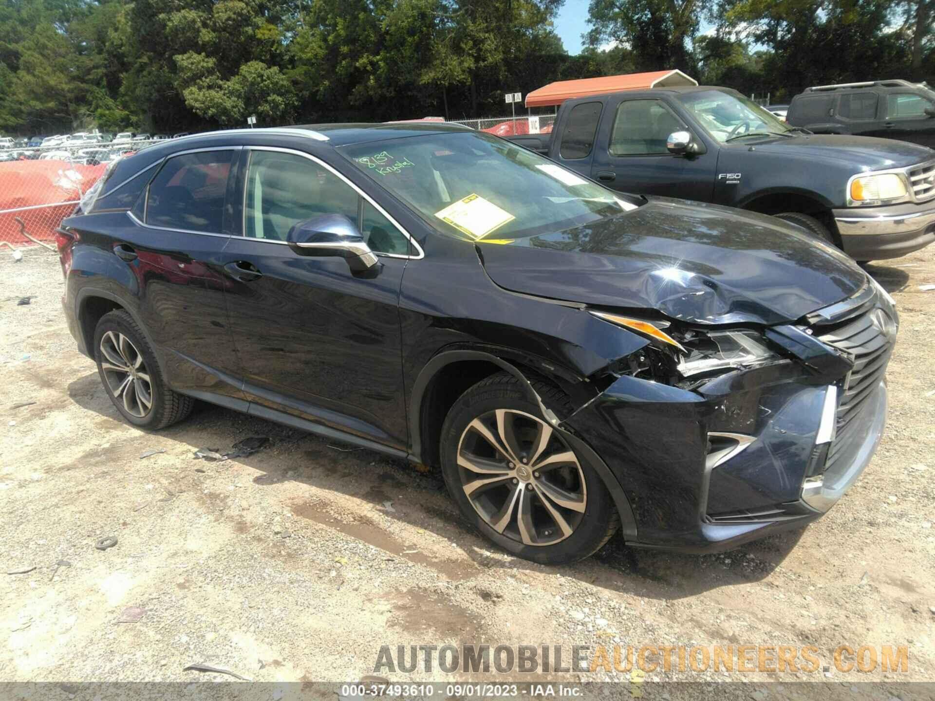 2T2ZZMCA4GC031689 LEXUS RX 350 2016