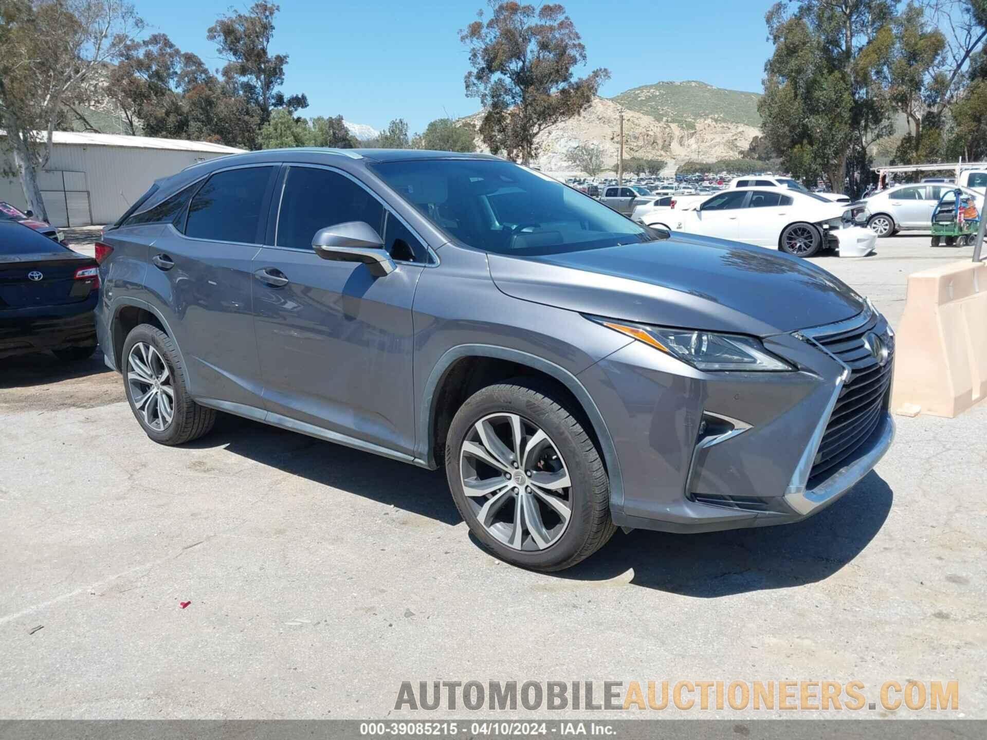 2T2ZZMCA4HC042371 LEXUS RX 350 2017