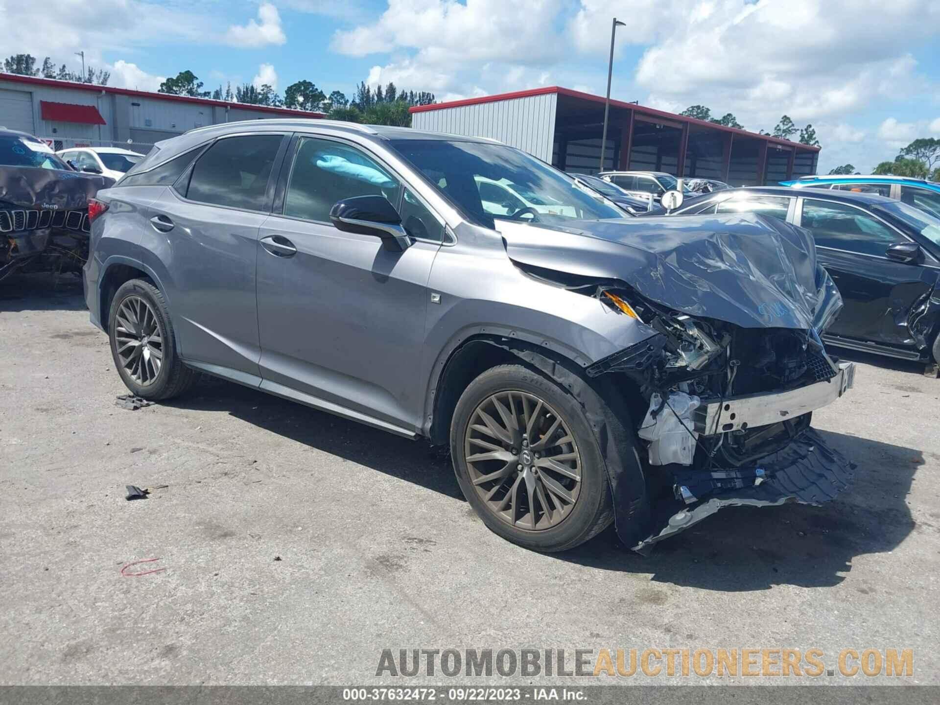 2T2ZZMCA4HC055220 LEXUS RX 2017