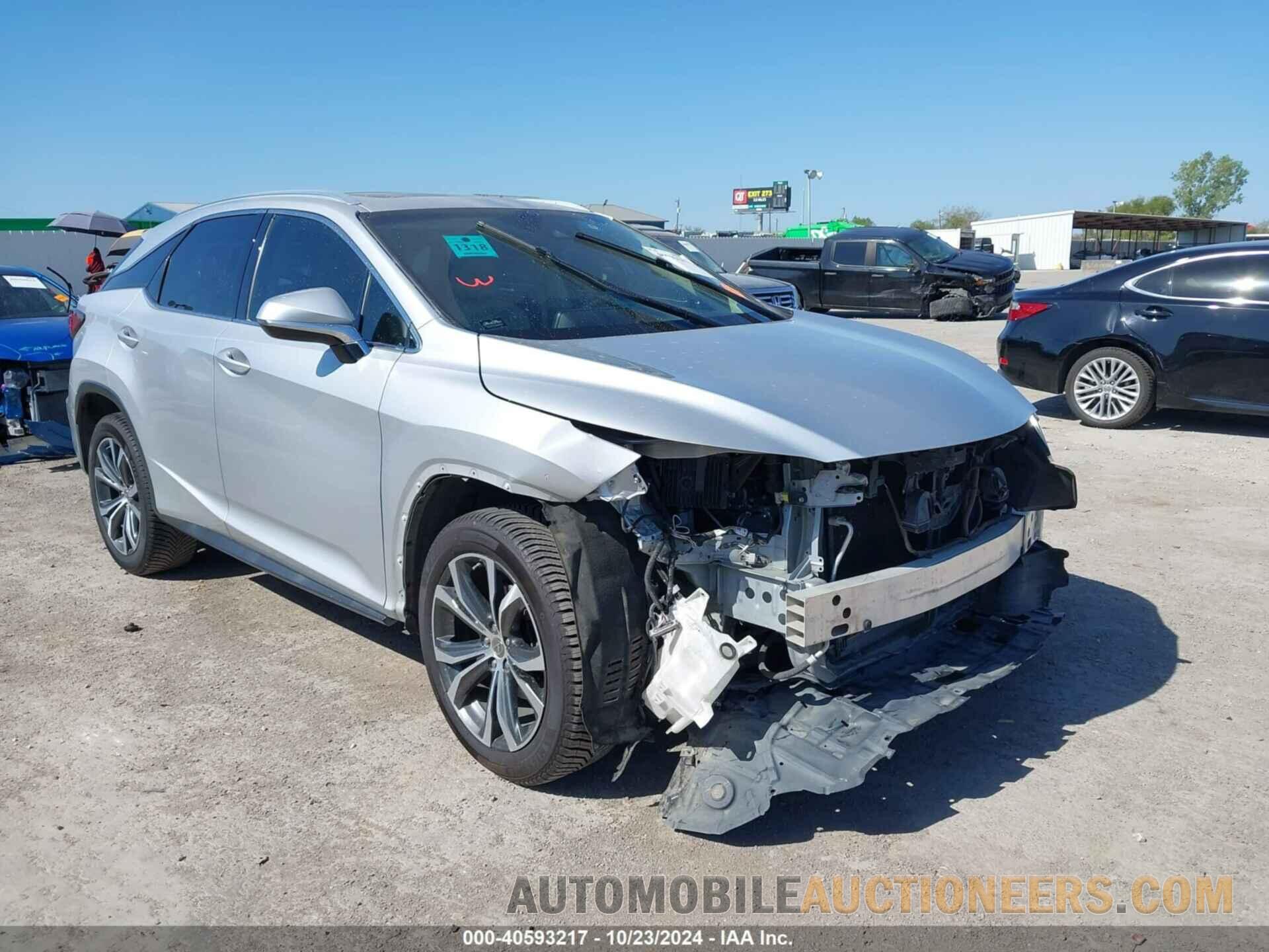 2T2ZZMCA4HC069411 LEXUS RX 350 2017