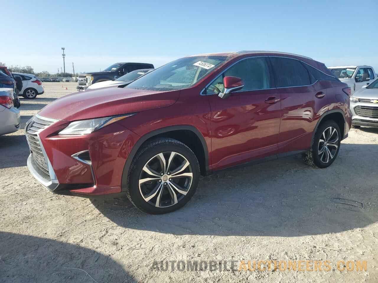 2T2ZZMCA4HC080490 LEXUS RX350 2017