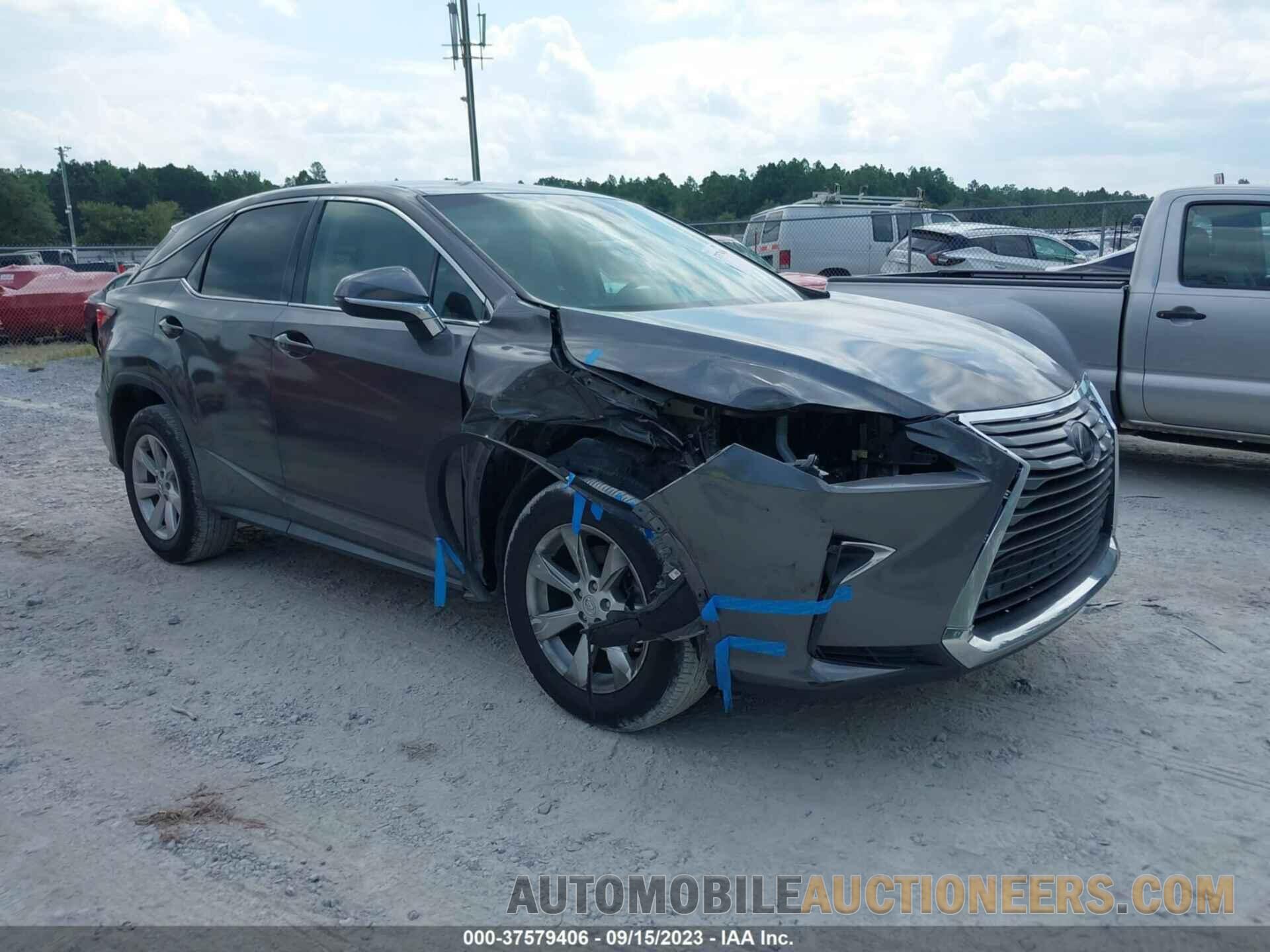 2T2ZZMCA4HC082935 LEXUS RX 2017