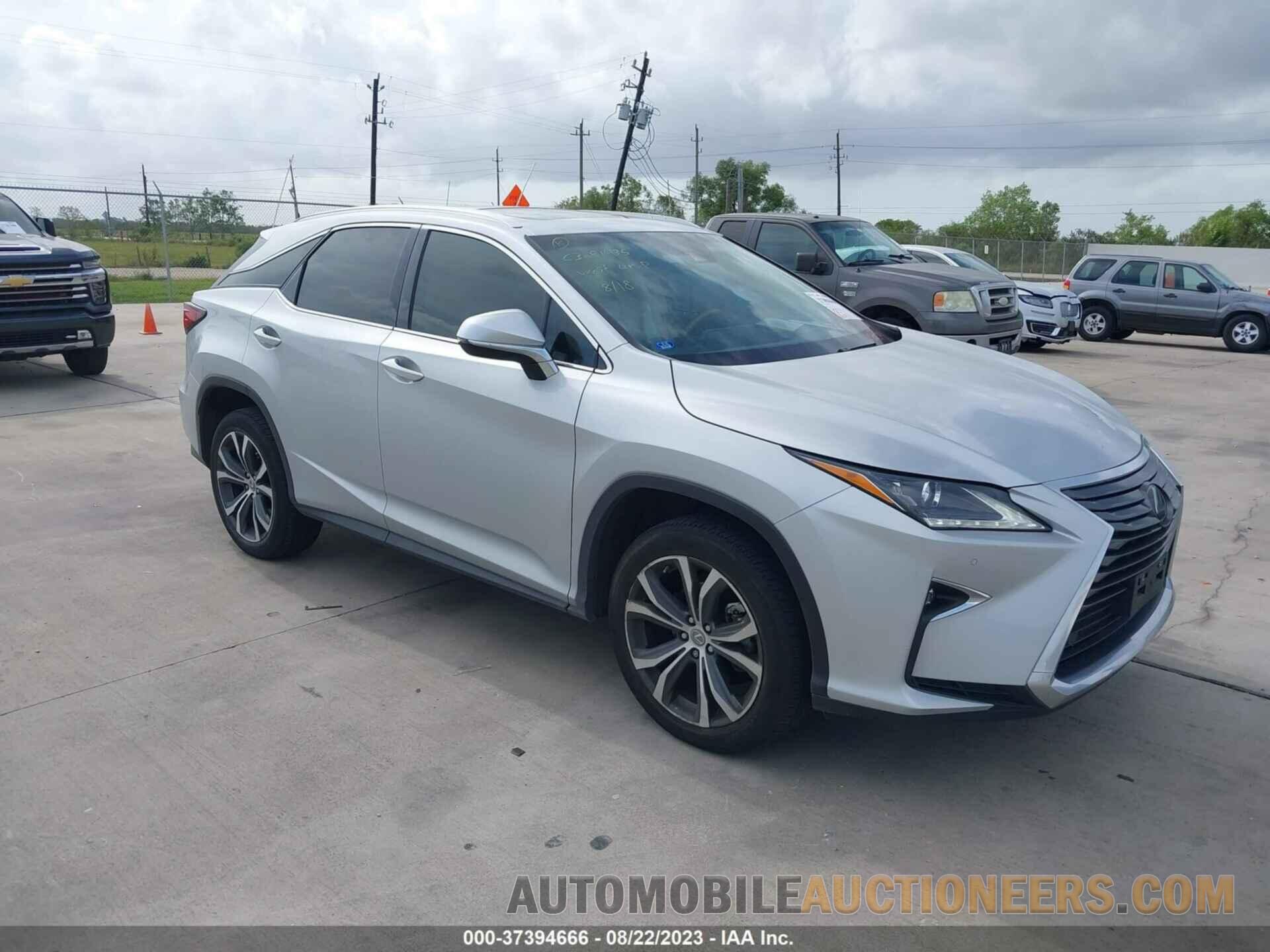 2T2ZZMCA4HC086189 LEXUS RX 2017