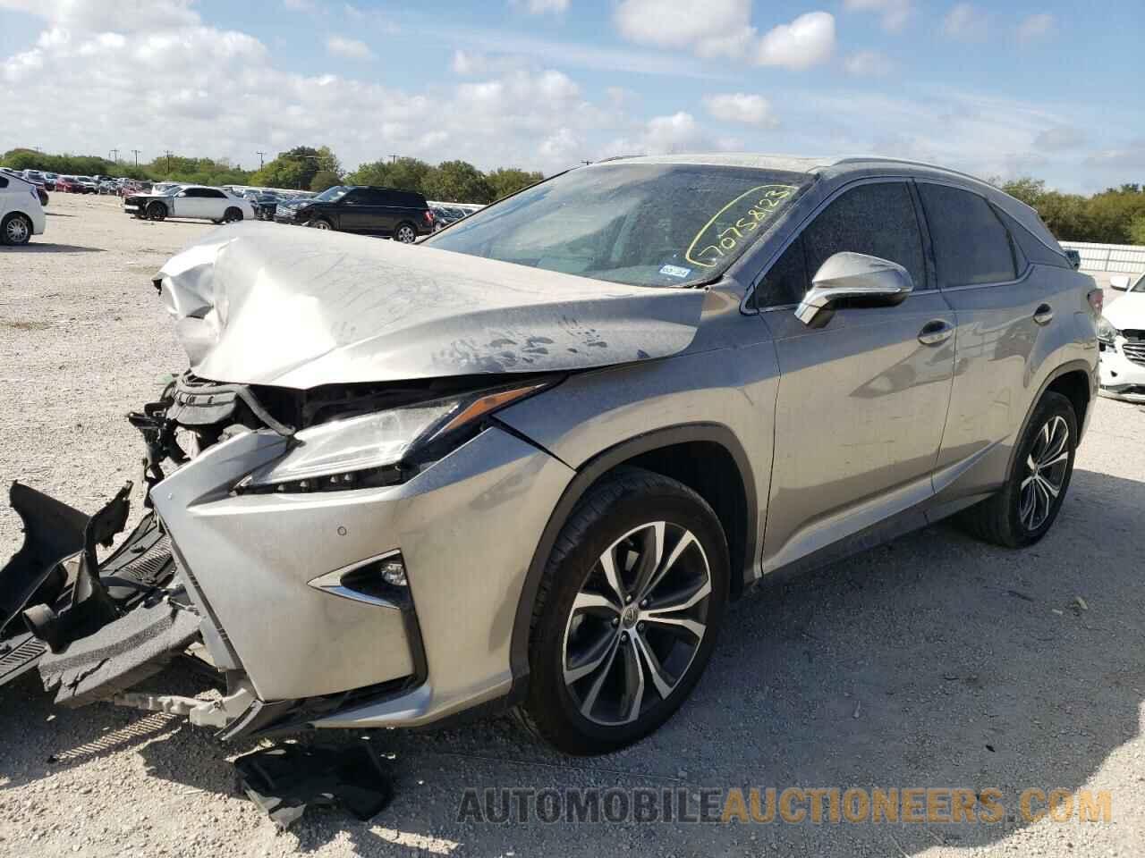 2T2ZZMCA4HC087326 LEXUS RX350 2017